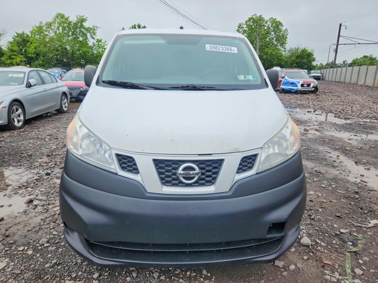 2014 Nissan Nv200 Sv White vin: 3N6CM0KNXEK693070
