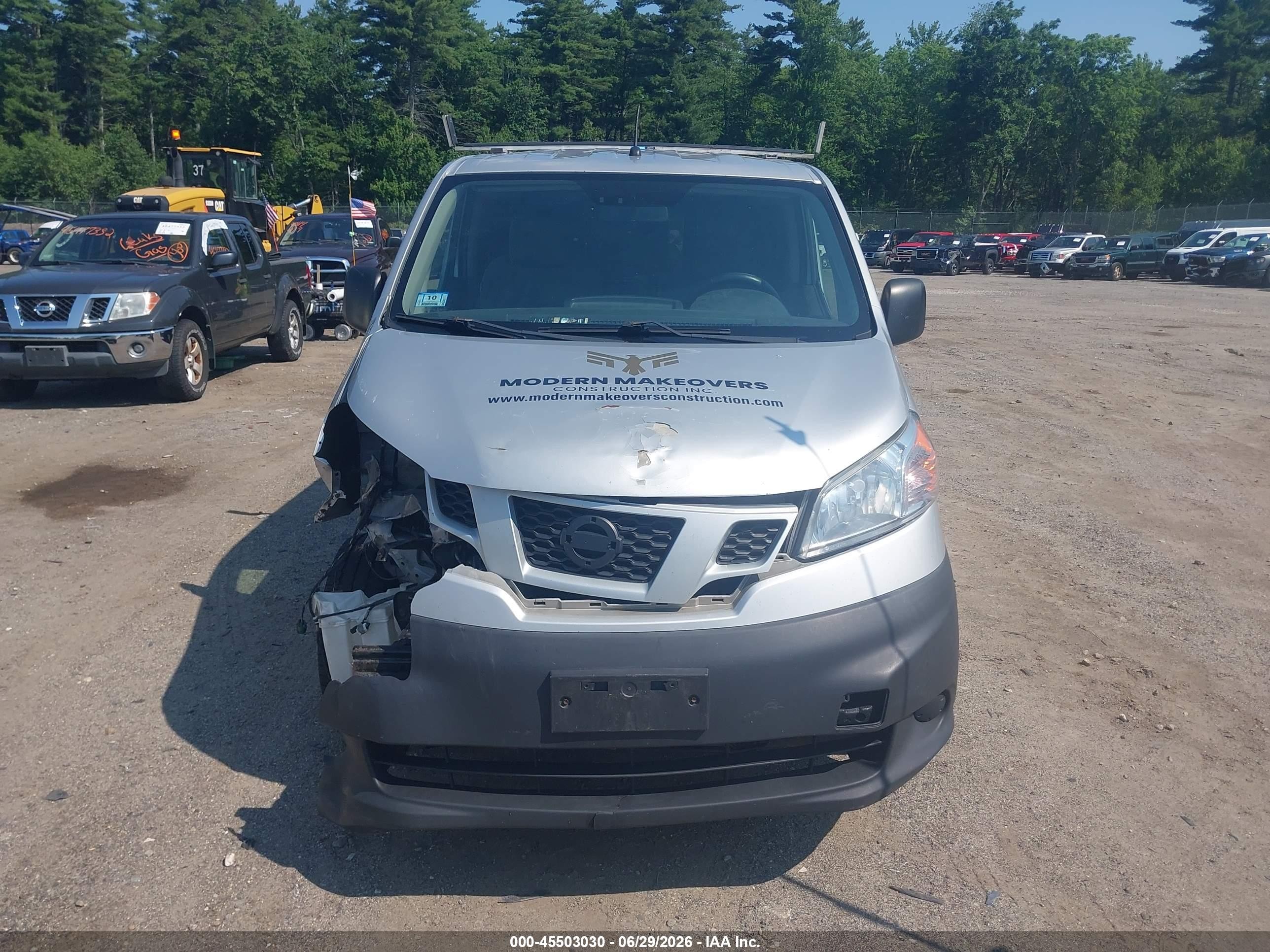 2014 Nissan Nv200 S Silver vin: 3N6CM0KNXEK699340