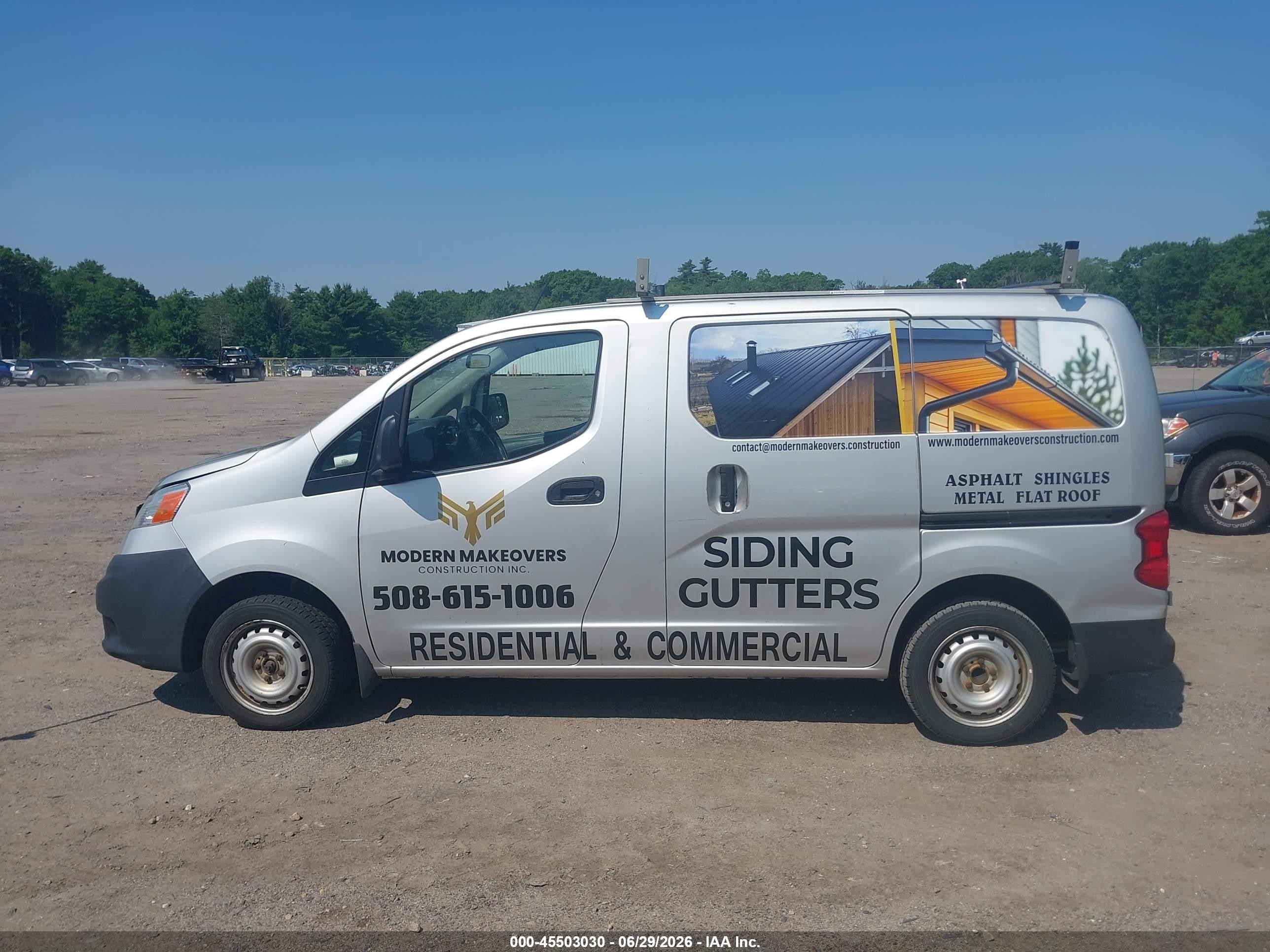 2014 Nissan Nv200 S Silver vin: 3N6CM0KNXEK699340