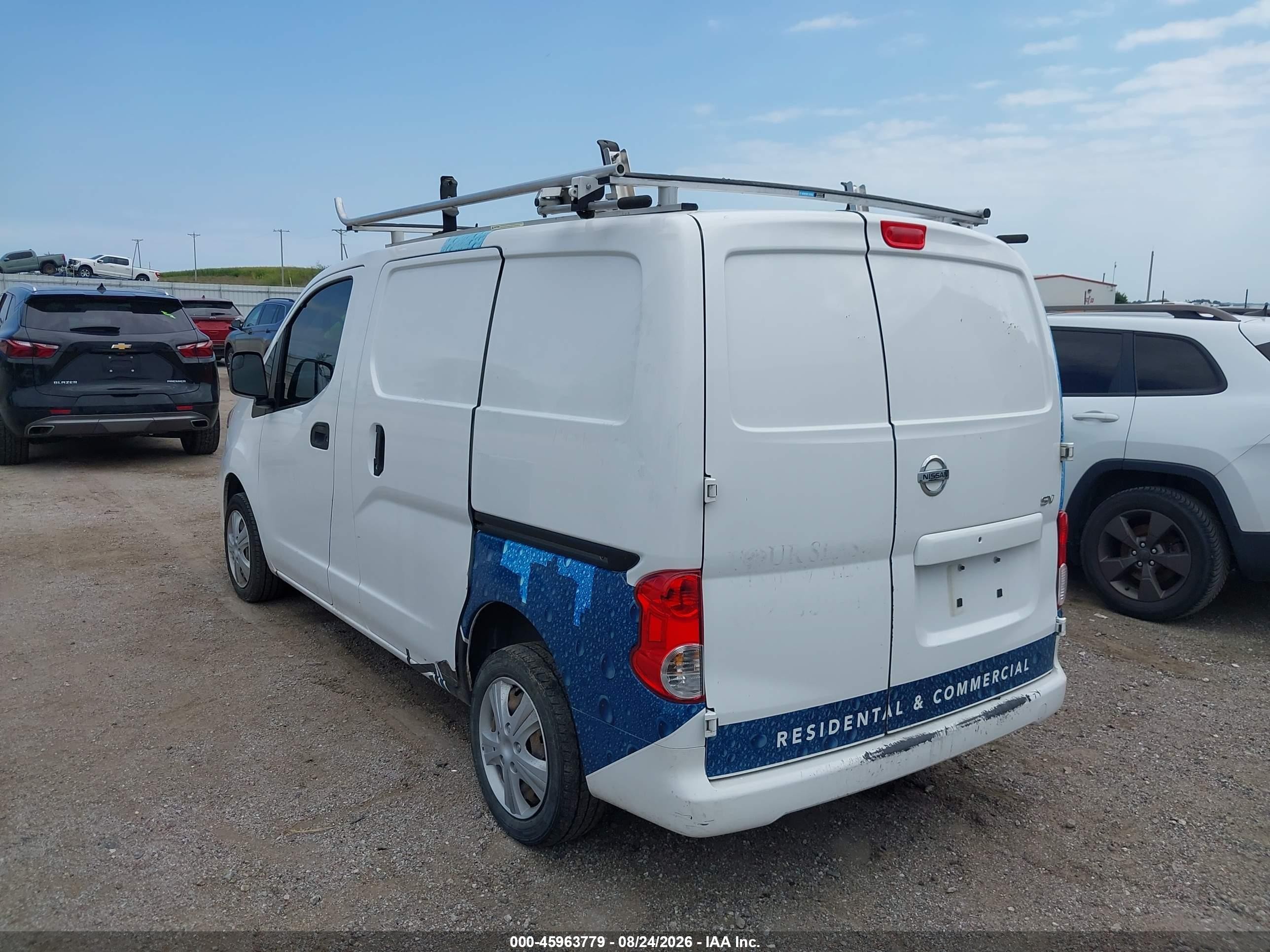 2014 Nissan Nv200 Sv White vin: 3N6CM0KNXEK700003