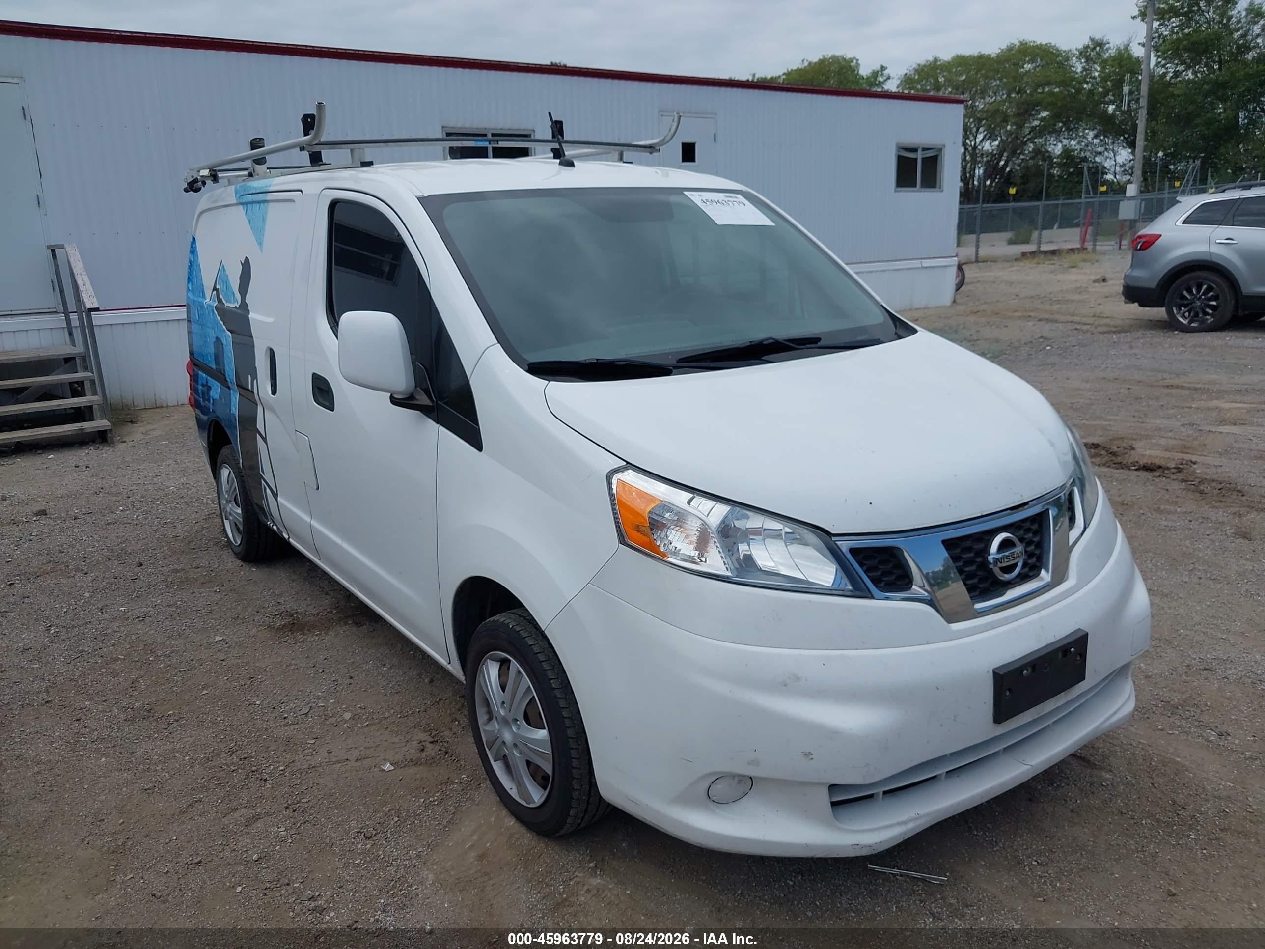 2014 Nissan Nv200 Sv White vin: 3N6CM0KNXEK700003