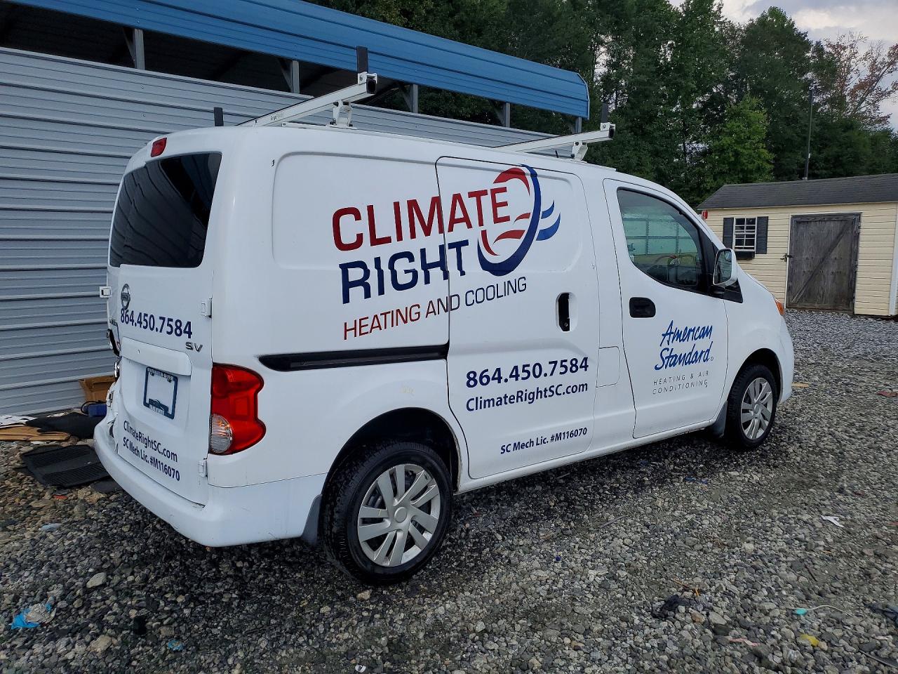 2016 Nissan Nv200 Sv White vin: 3N6CM0KNXGK701493
