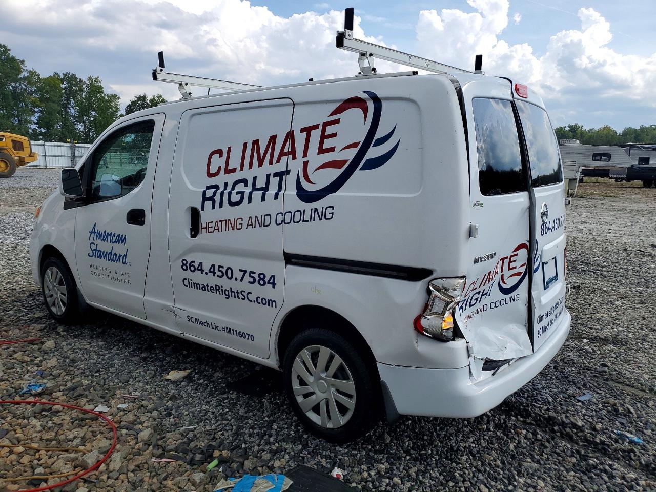 2016 Nissan Nv200 Sv White vin: 3N6CM0KNXGK701493