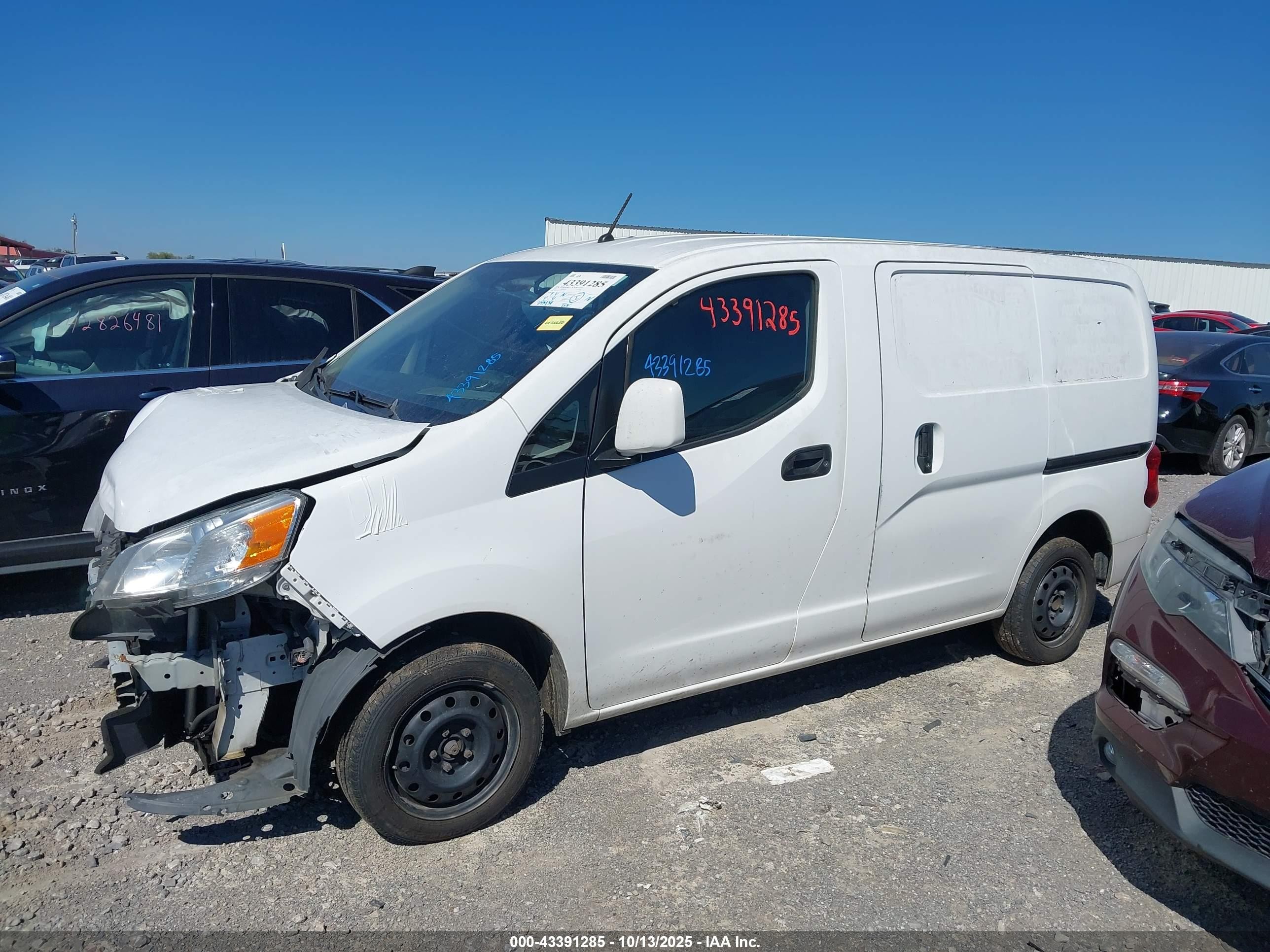 2018 Nissan Nv200 Sv White vin: 3N6CM0KNXJK696030