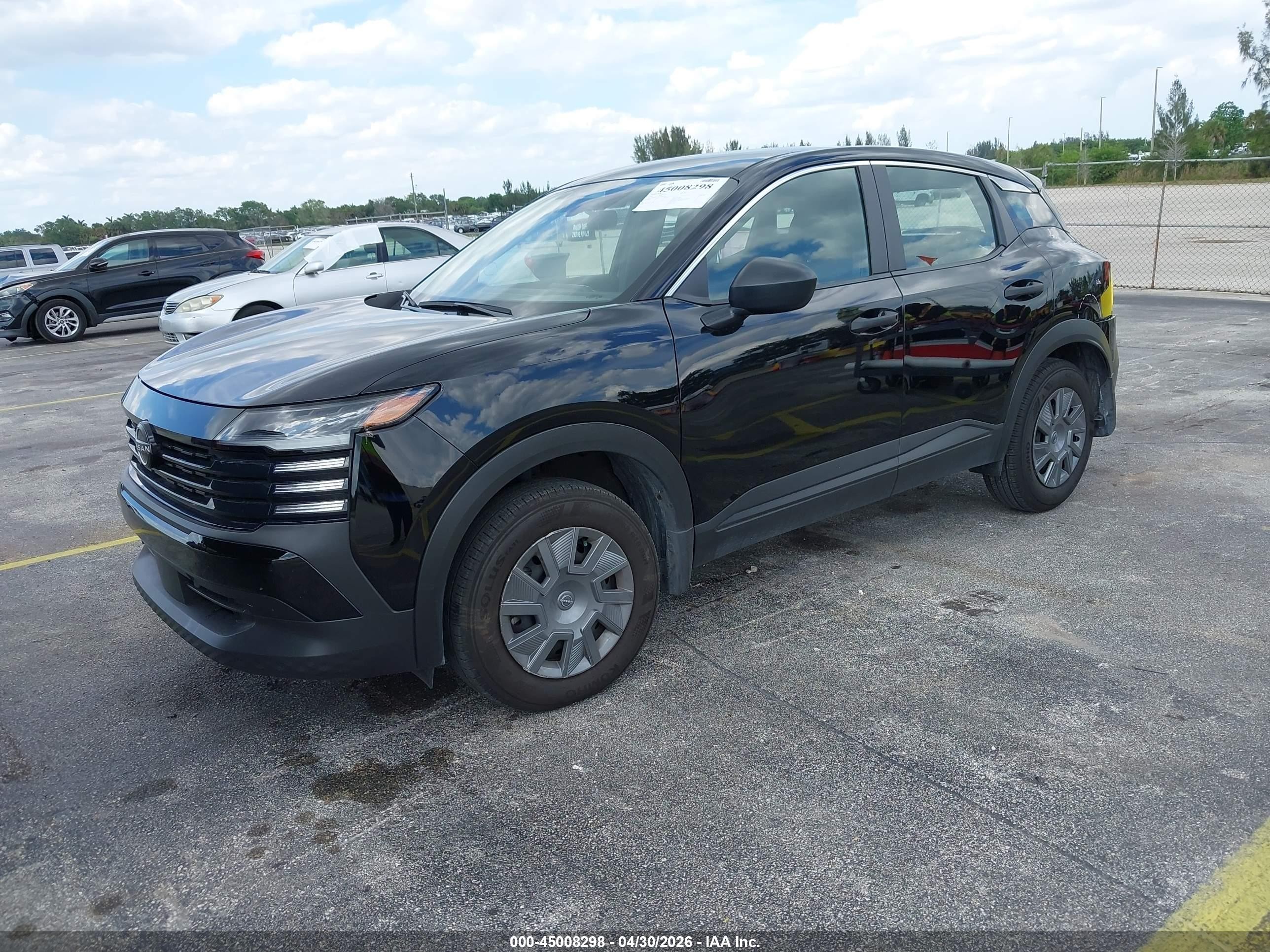 2025 Nissan Kicks S Fwd Black vin: 3N8AP6BA5SL395778