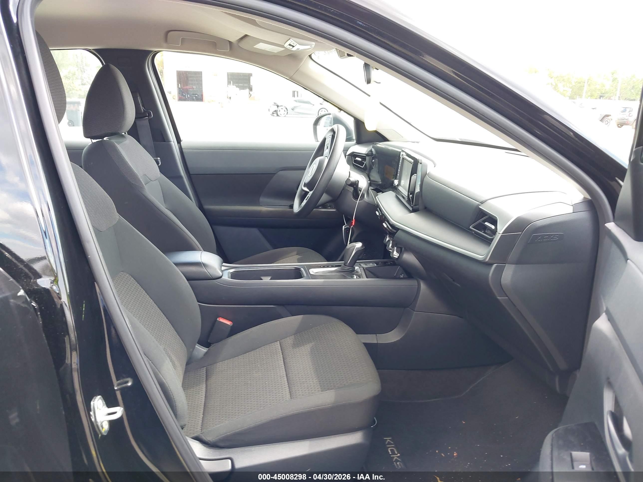 2025 Nissan Kicks S Fwd Black vin: 3N8AP6BA5SL395778