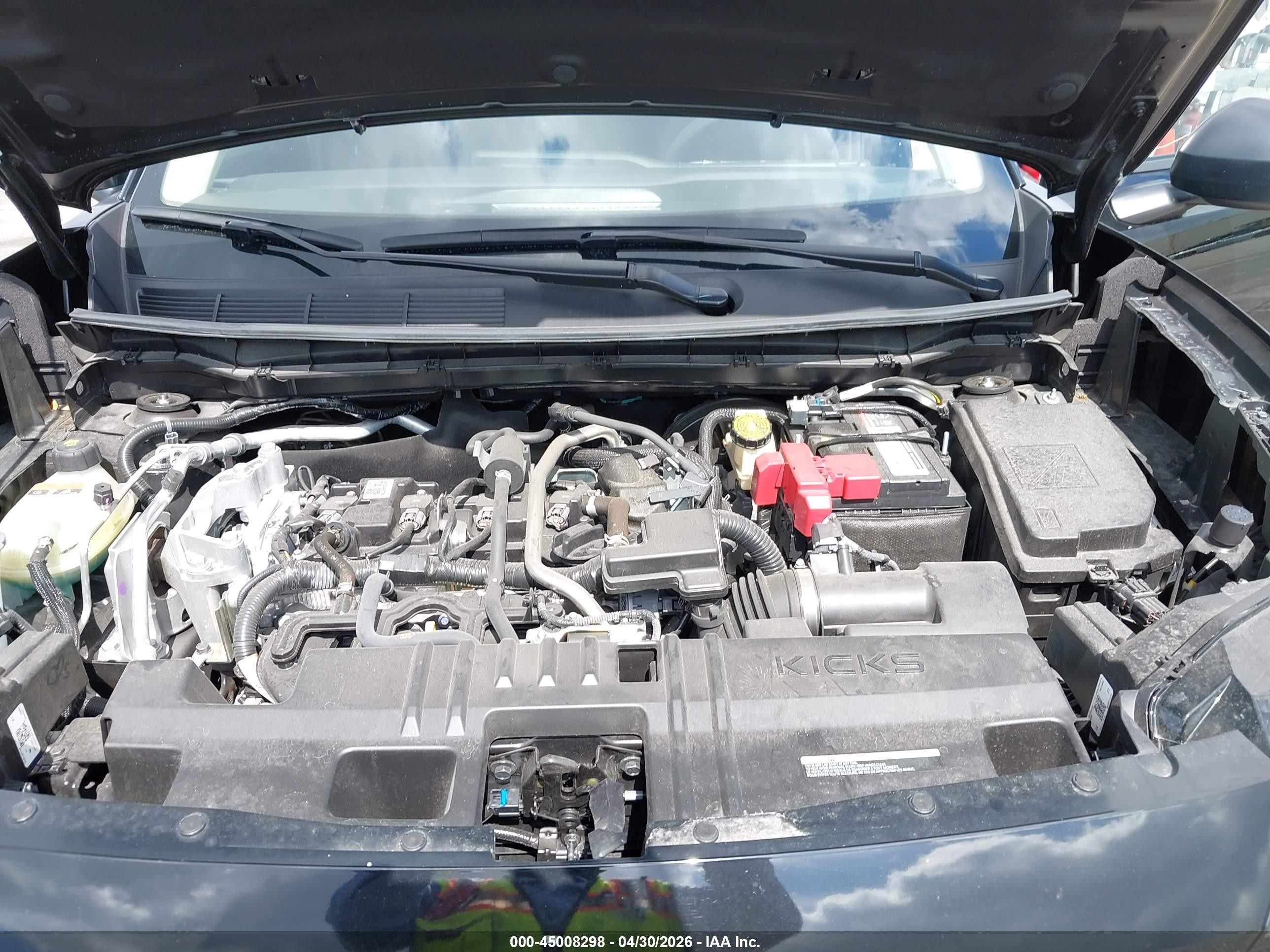 2025 Nissan Kicks S Fwd Black vin: 3N8AP6BA5SL395778