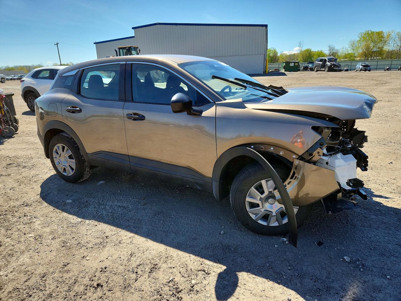 2025 Nissan Kicks S Green vin: 3N8AP6BB5SL308583