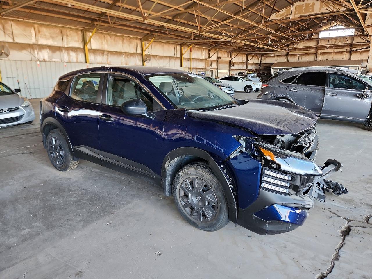 2025 Nissan Kicks S Blue vin: 3N8AP6BB6SL392106