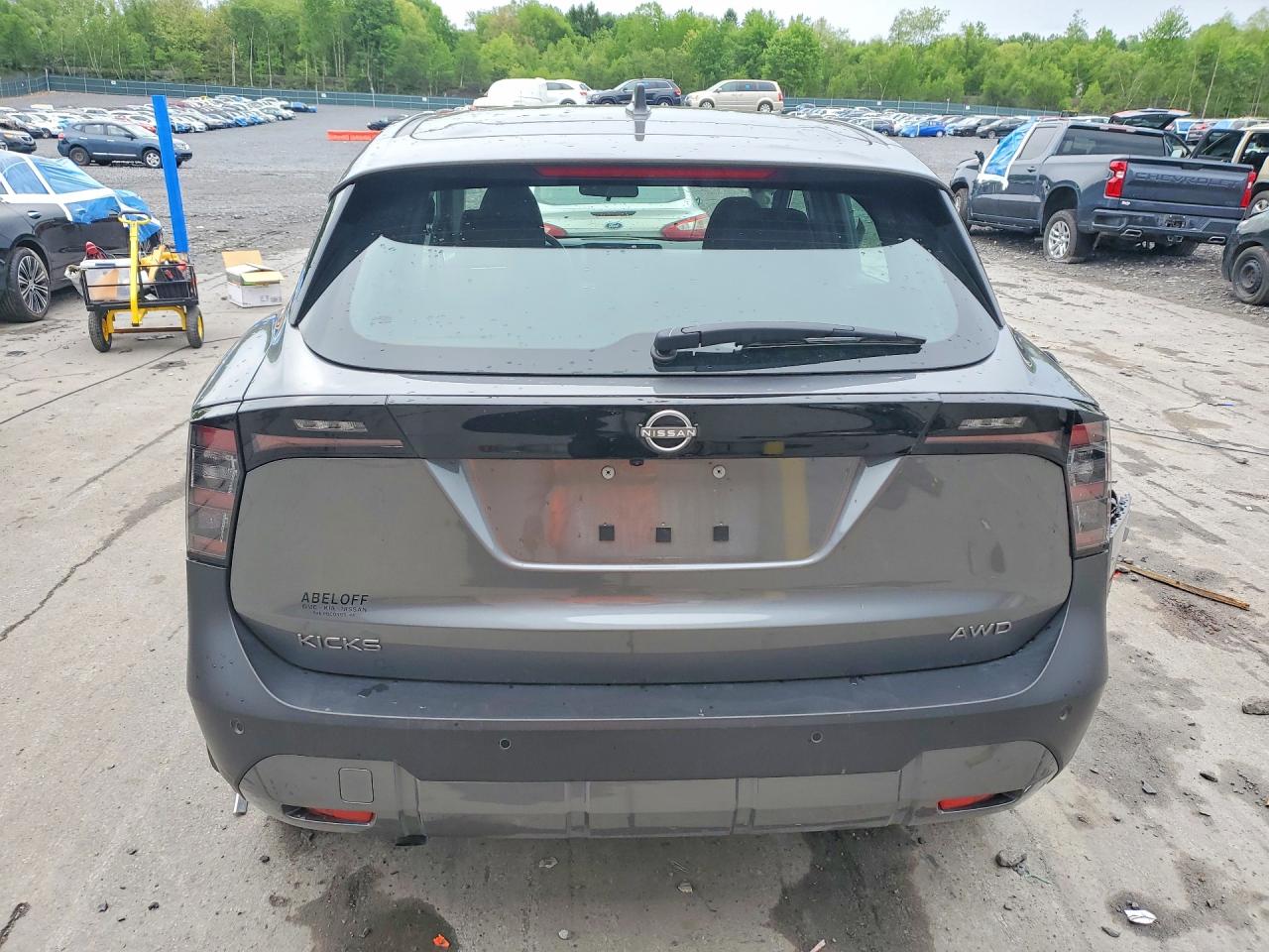 2025 Nissan Kicks S Charcoal vin: 3N8AP6BB7SL326180