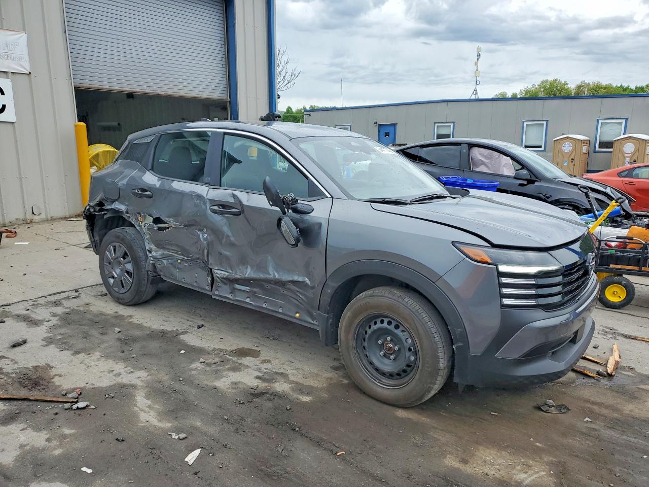 2025 Nissan Kicks S Charcoal vin: 3N8AP6BB7SL326180