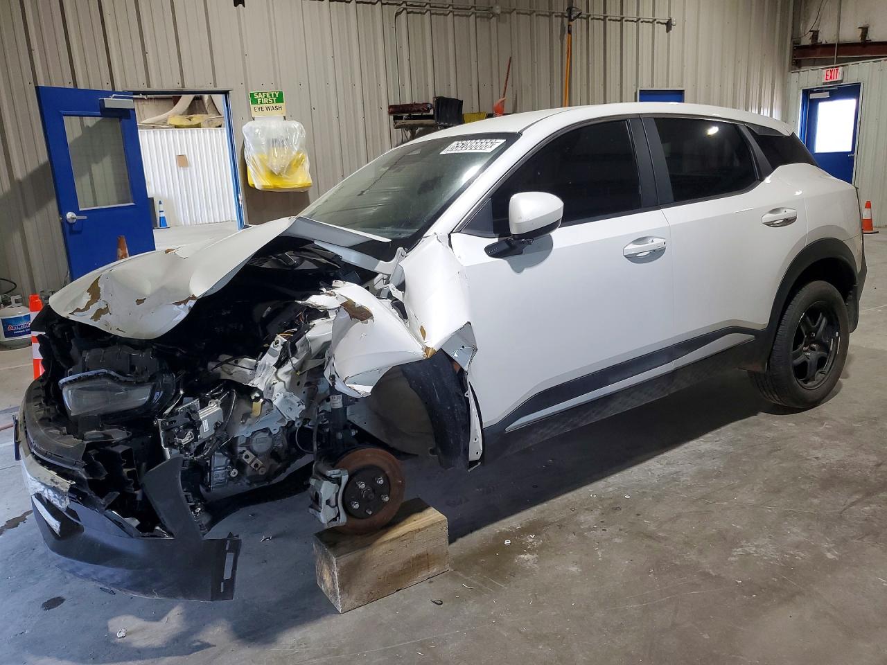 2025 Nissan Kicks Sv White vin: 3N8AP6CA1SL377728