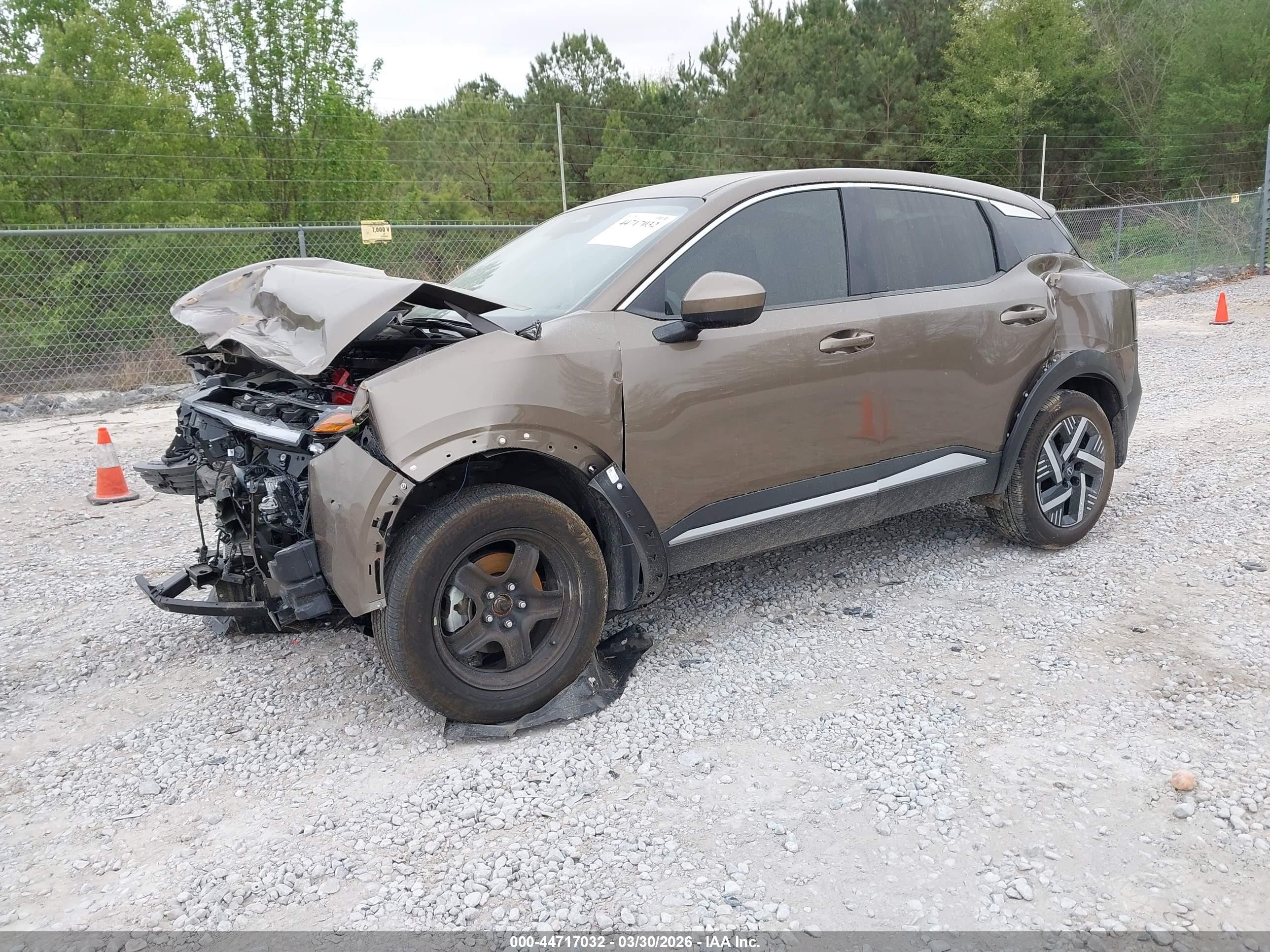 2025 Nissan Kicks Sv Fwd Brown vin: 3N8AP6CA9SL329667