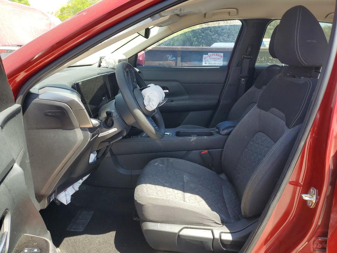 2025 Nissan Kicks Sv Red vin: 3N8AP6CAXSL411066
