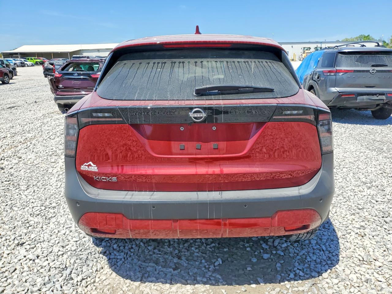 2025 Nissan Kicks Sv Red vin: 3N8AP6CAXSL411066