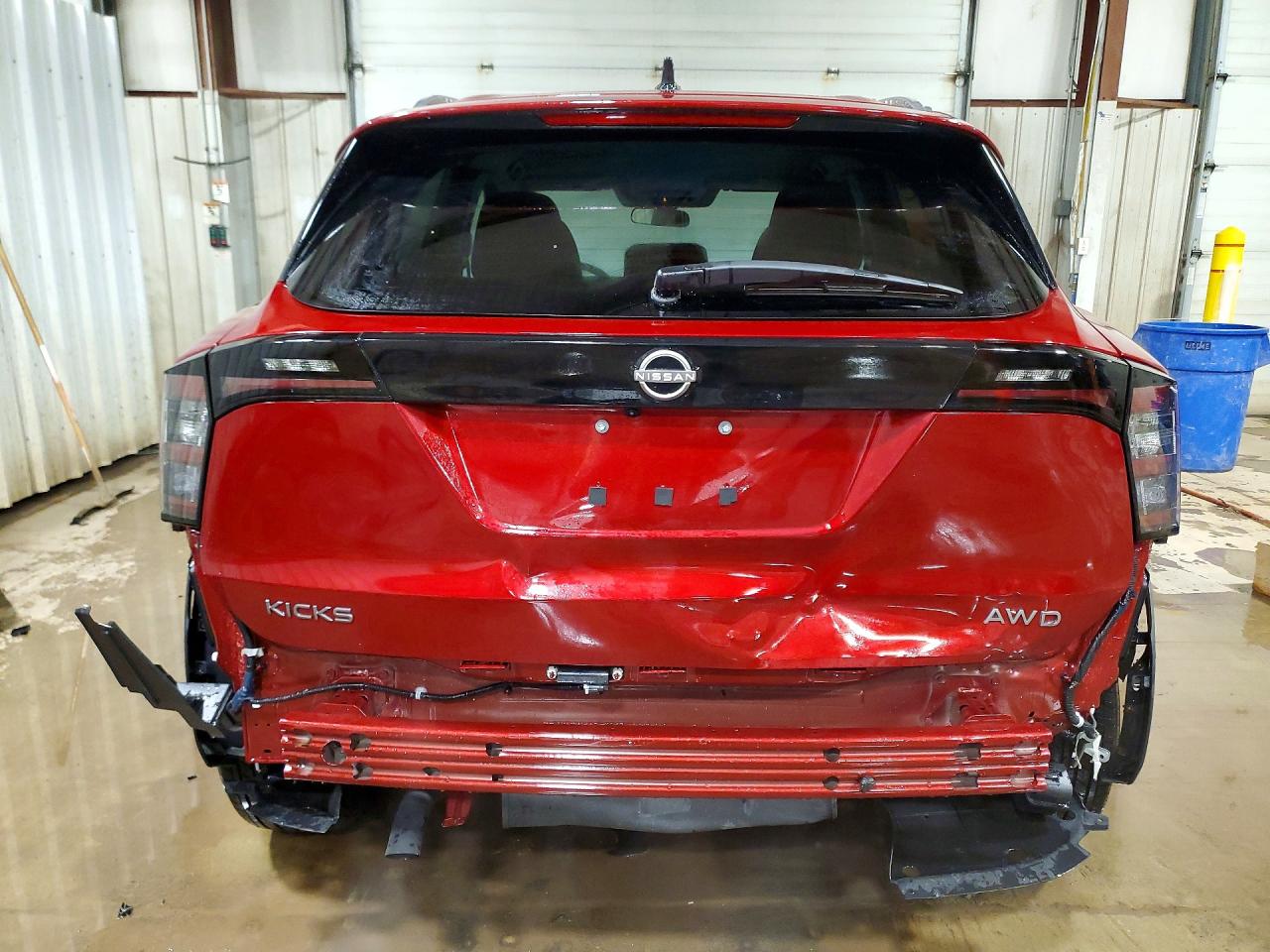 2026 Nissan Kicks Sv Red vin: 3N8AP6CB0TL321001