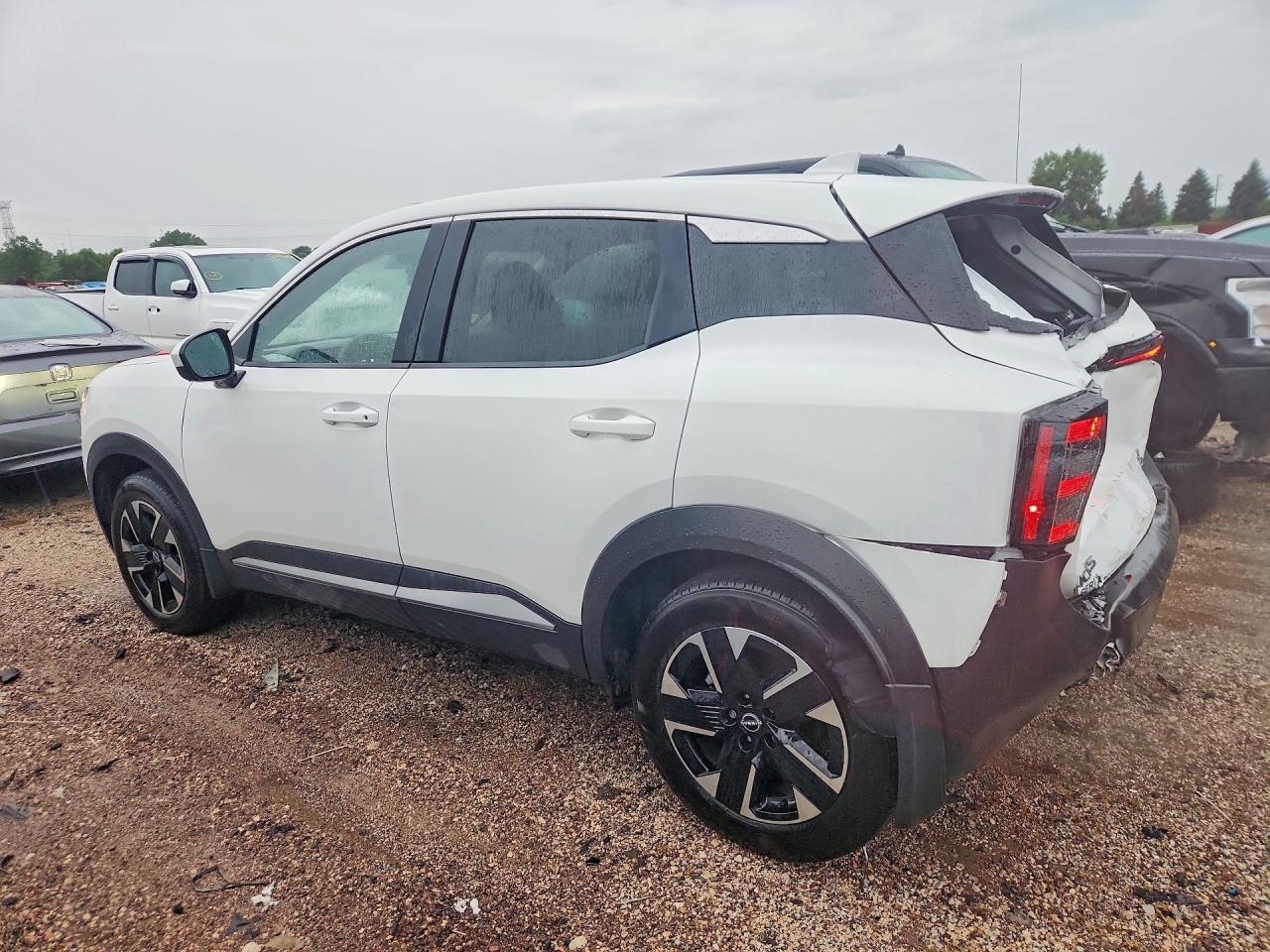 2025 Nissan Kicks Sv White vin: 3N8AP6CB2SL309625