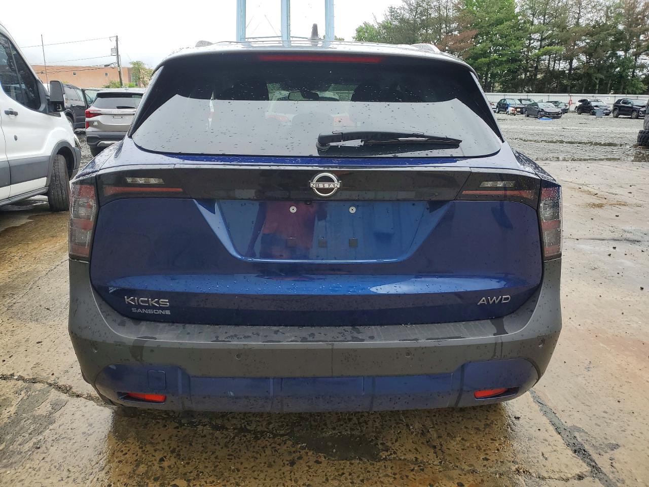 2025 Nissan Kicks Sv Blue vin: 3N8AP6CB2SL405688