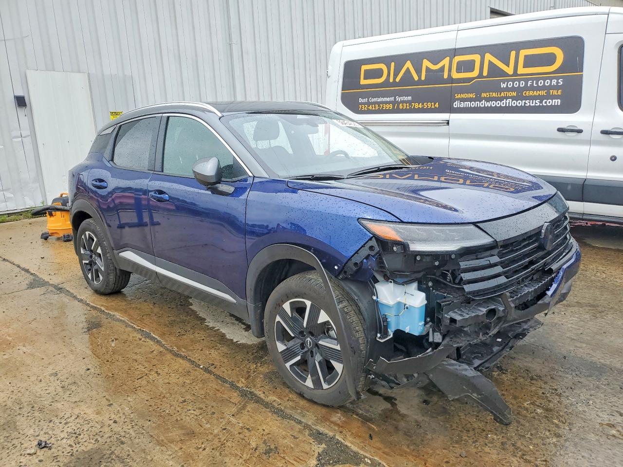 2025 Nissan Kicks Sv Blue vin: 3N8AP6CB2SL405688