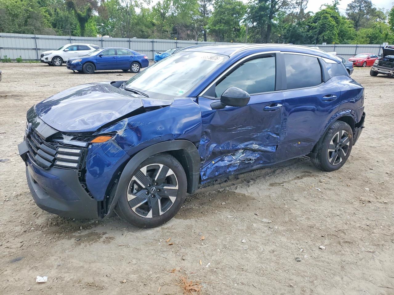 2026 Nissan Kicks Sv Blue vin: 3N8AP6CB3TL319288