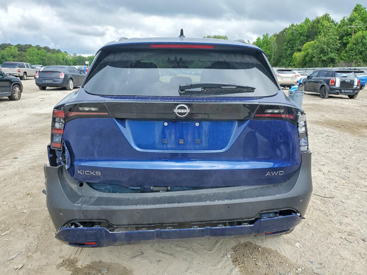 2026 Nissan Kicks Sv Blue vin: 3N8AP6CB3TL319288