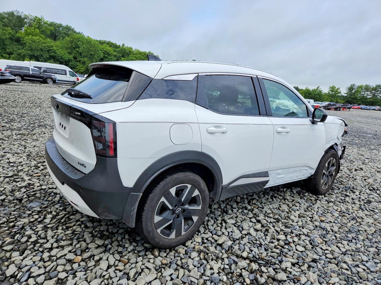 2026 Nissan Kicks Sv White vin: 3N8AP6CB3TL333272