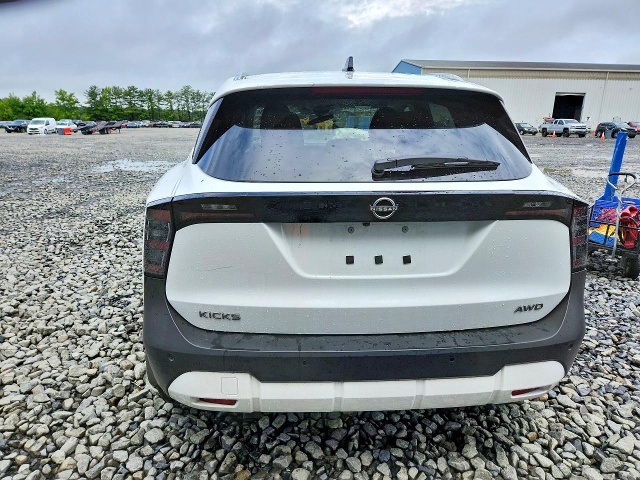 2026 Nissan Kicks Sv White vin: 3N8AP6CB3TL333272