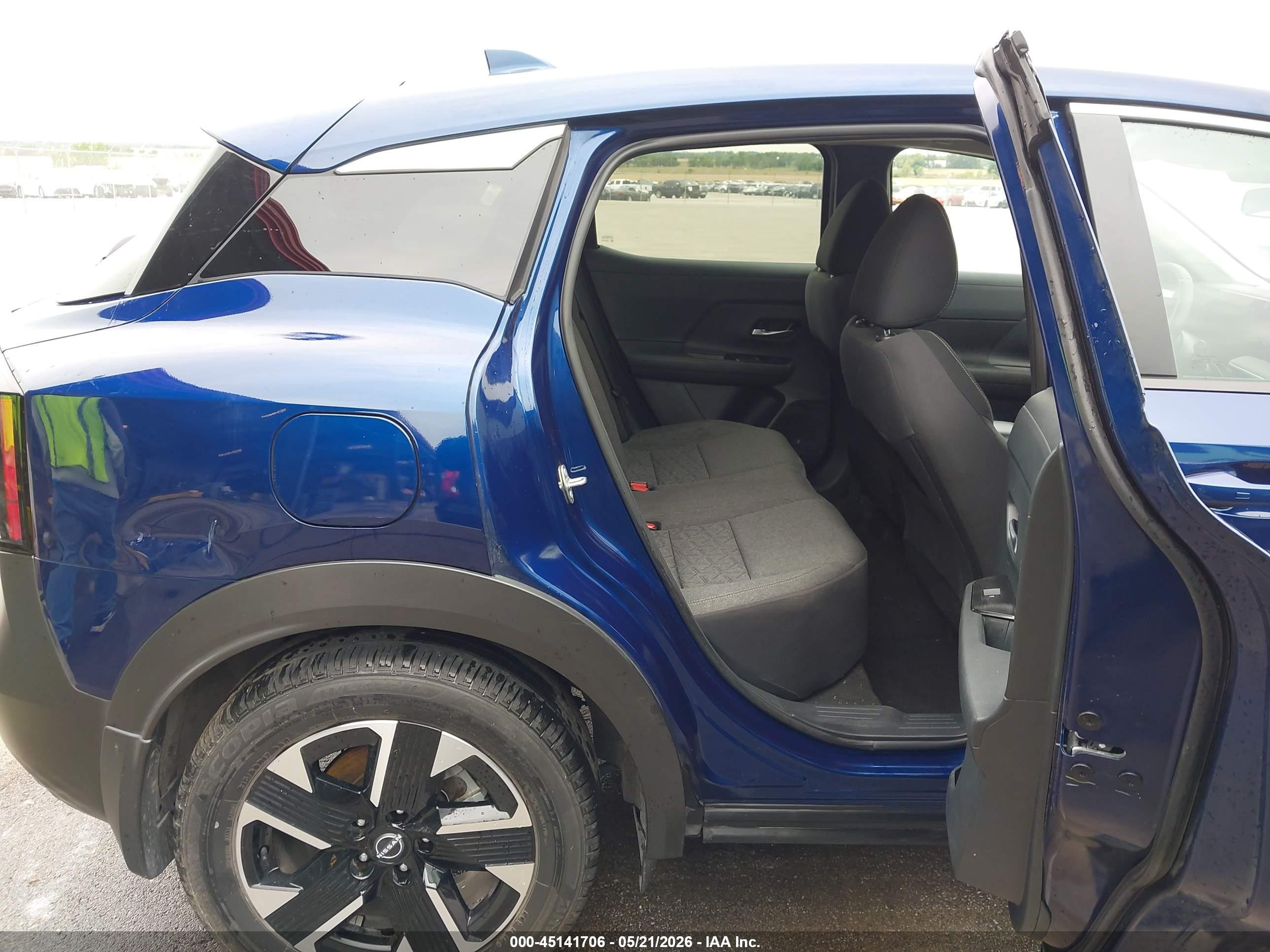 2025 Nissan Kicks Sv Intelligent Awd Blue vin: 3N8AP6CB6SL407377