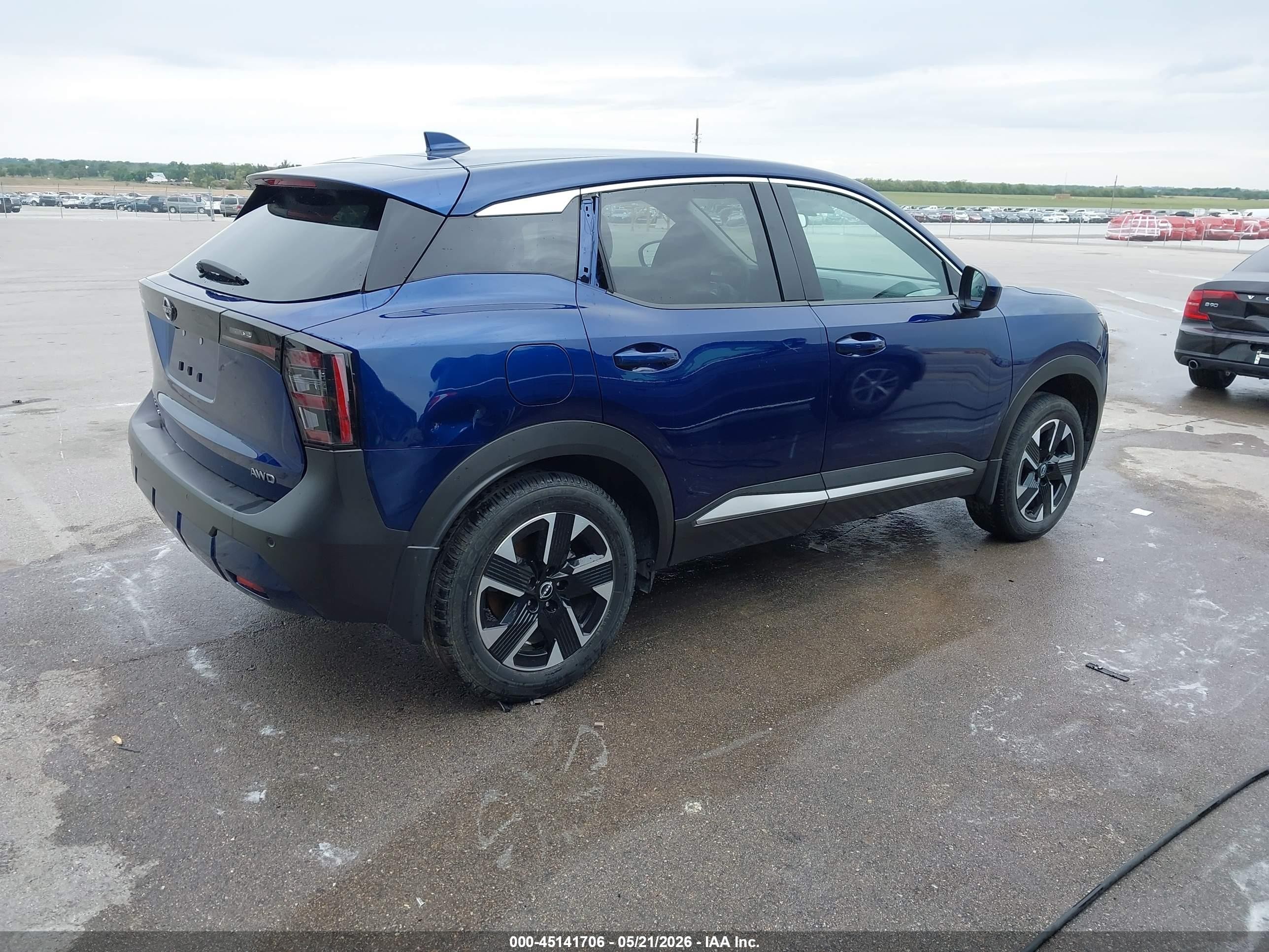 2025 Nissan Kicks Sv Intelligent Awd Blue vin: 3N8AP6CB6SL407377