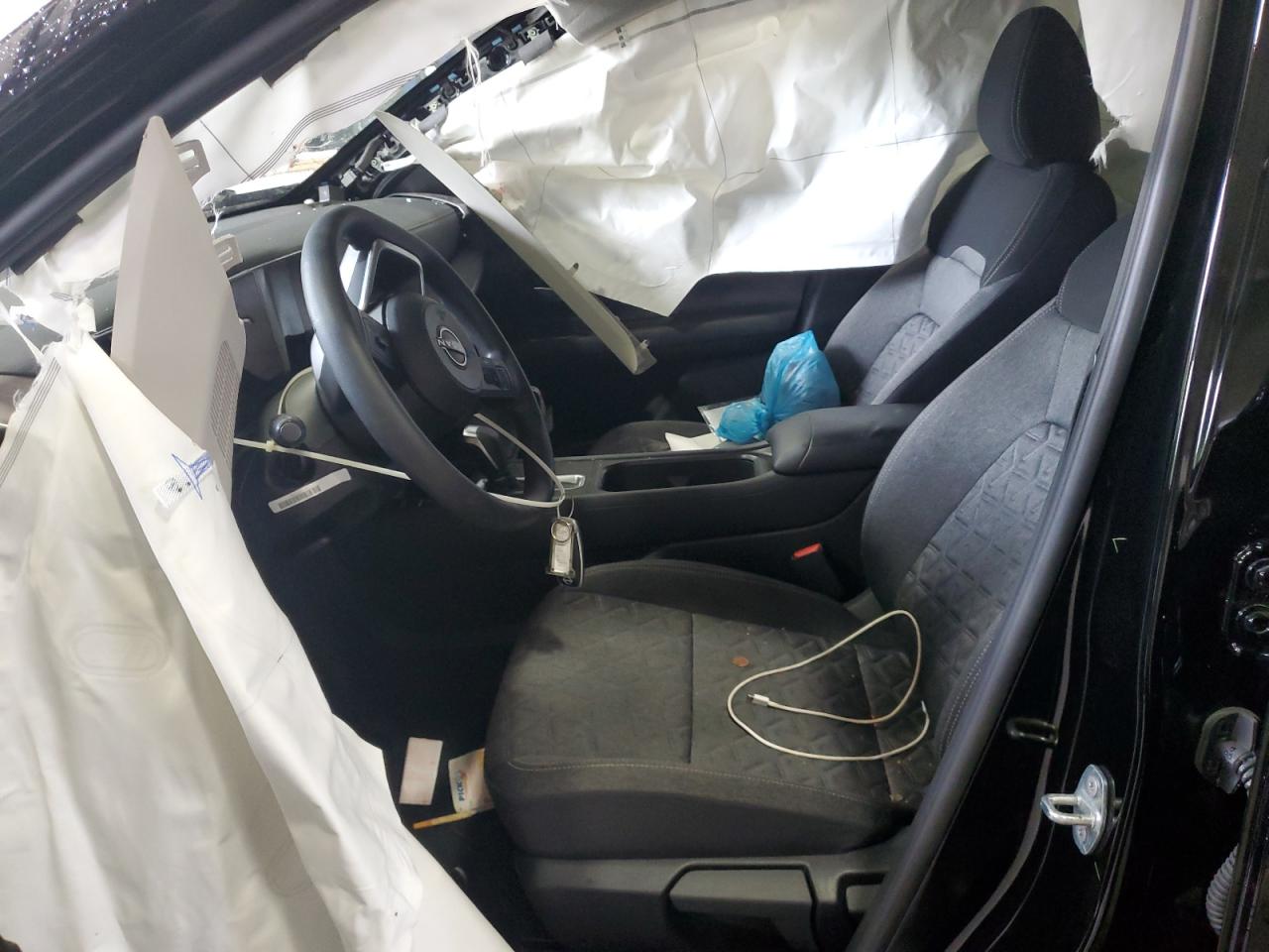2026 Nissan Kicks Sv Black vin: 3N8AP6CB7TL386637 Damage: Left Side Curtain Air Bag, Deployed, Replacement Required