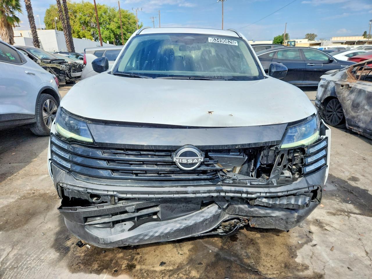 2026 Nissan Kicks Sv White vin: 3N8AP6CE4TL337888