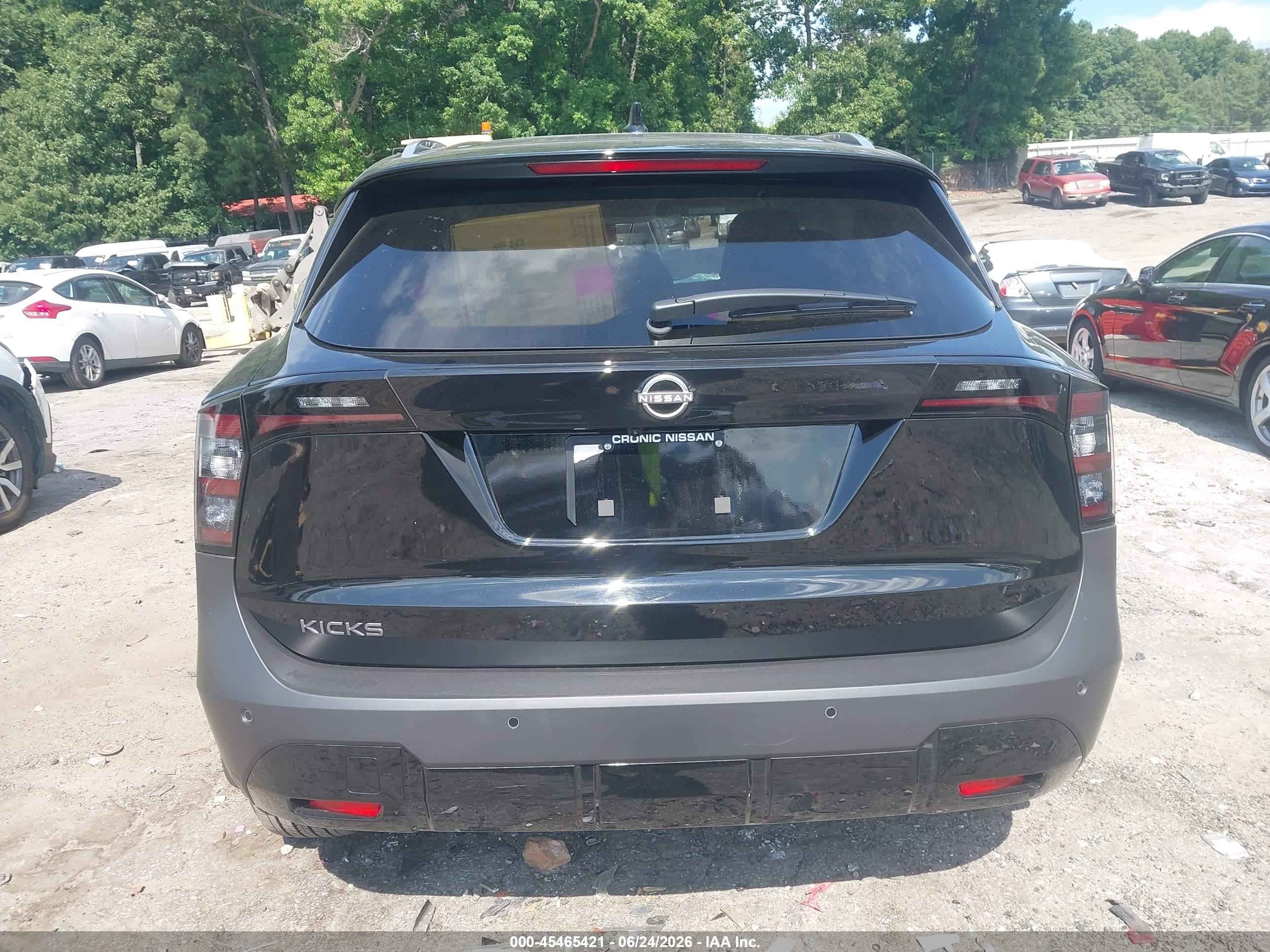 2026 Nissan Kicks Sv Black vin: 3N8AP6CE7TL406458