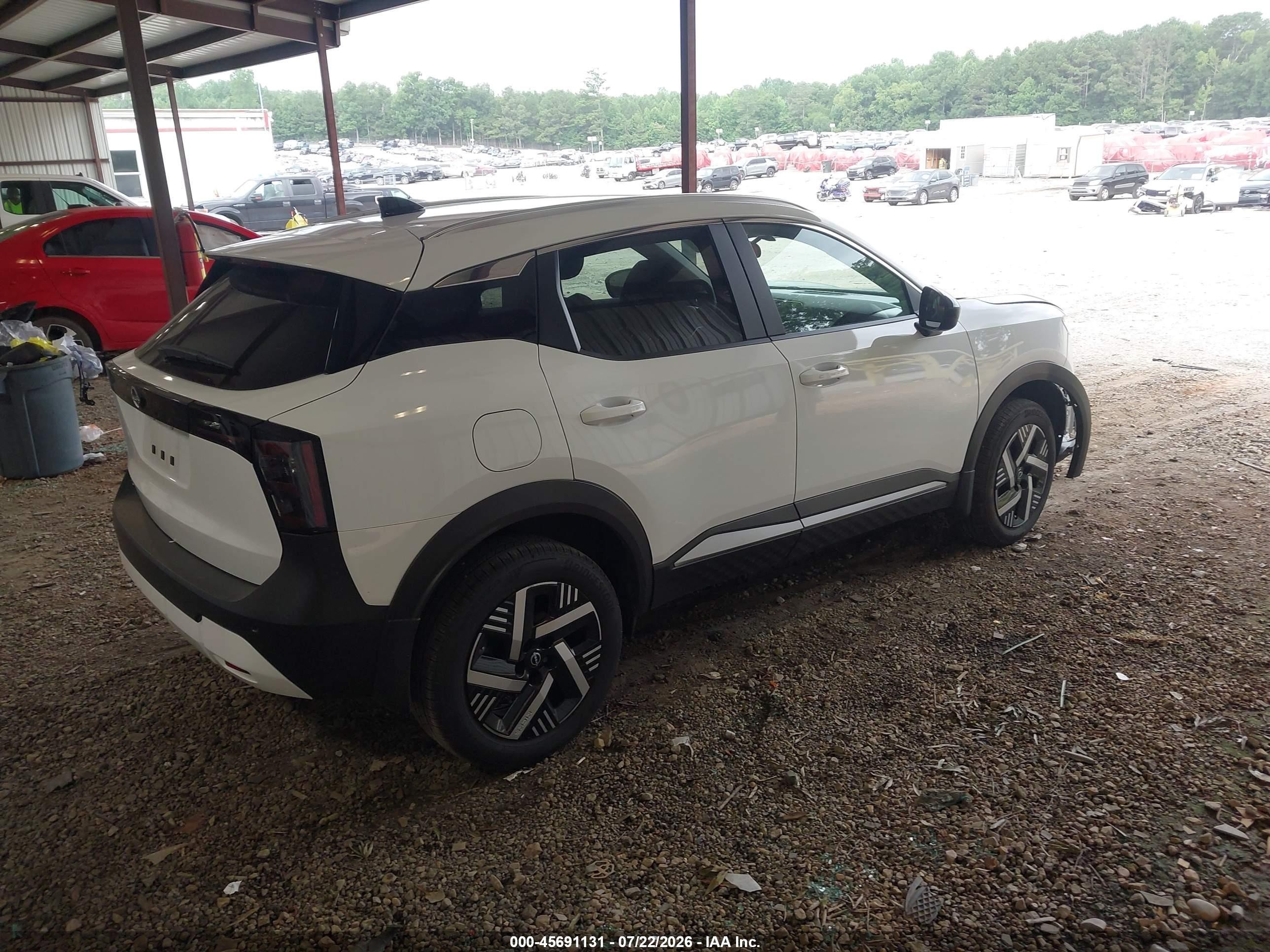 2026 Nissan Kicks Sv White vin: 3N8AP6CE9TL313747