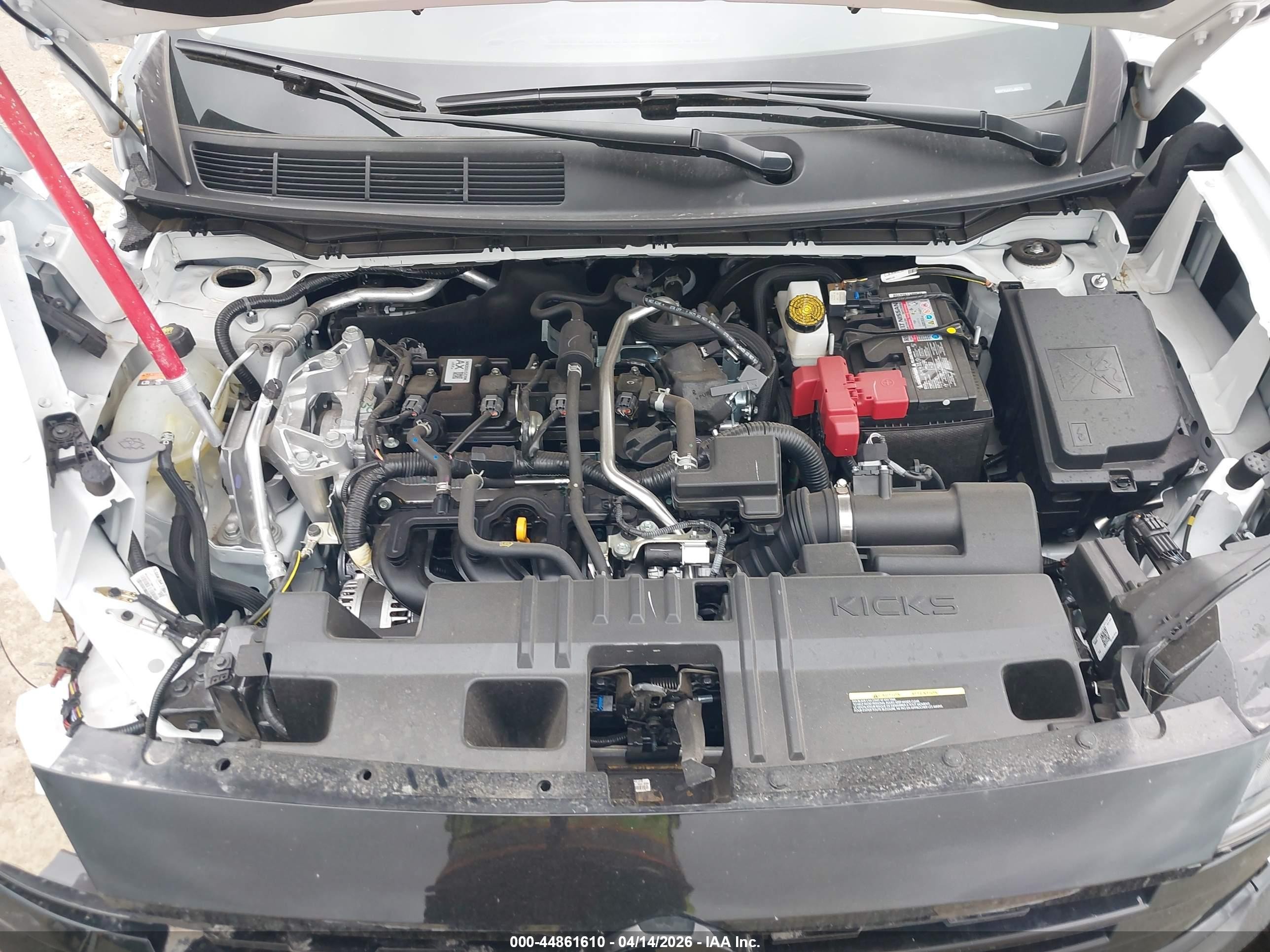 2026 Nissan Kicks Sv Белый vin: 3N8AP6CE9TL368702