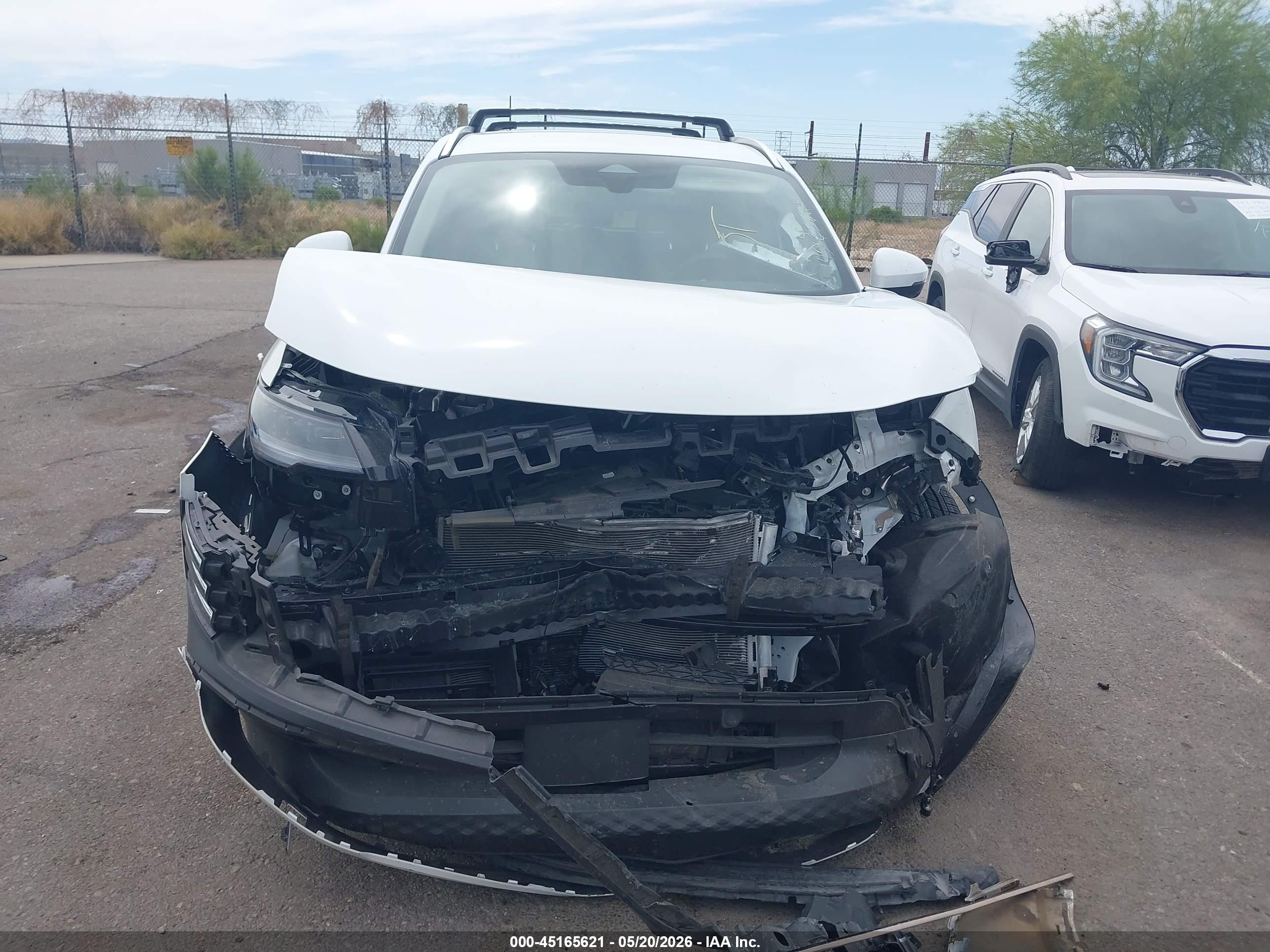 2025 Nissan Kicks Sr Fwd Белый vin: 3N8AP6DA0SL406490