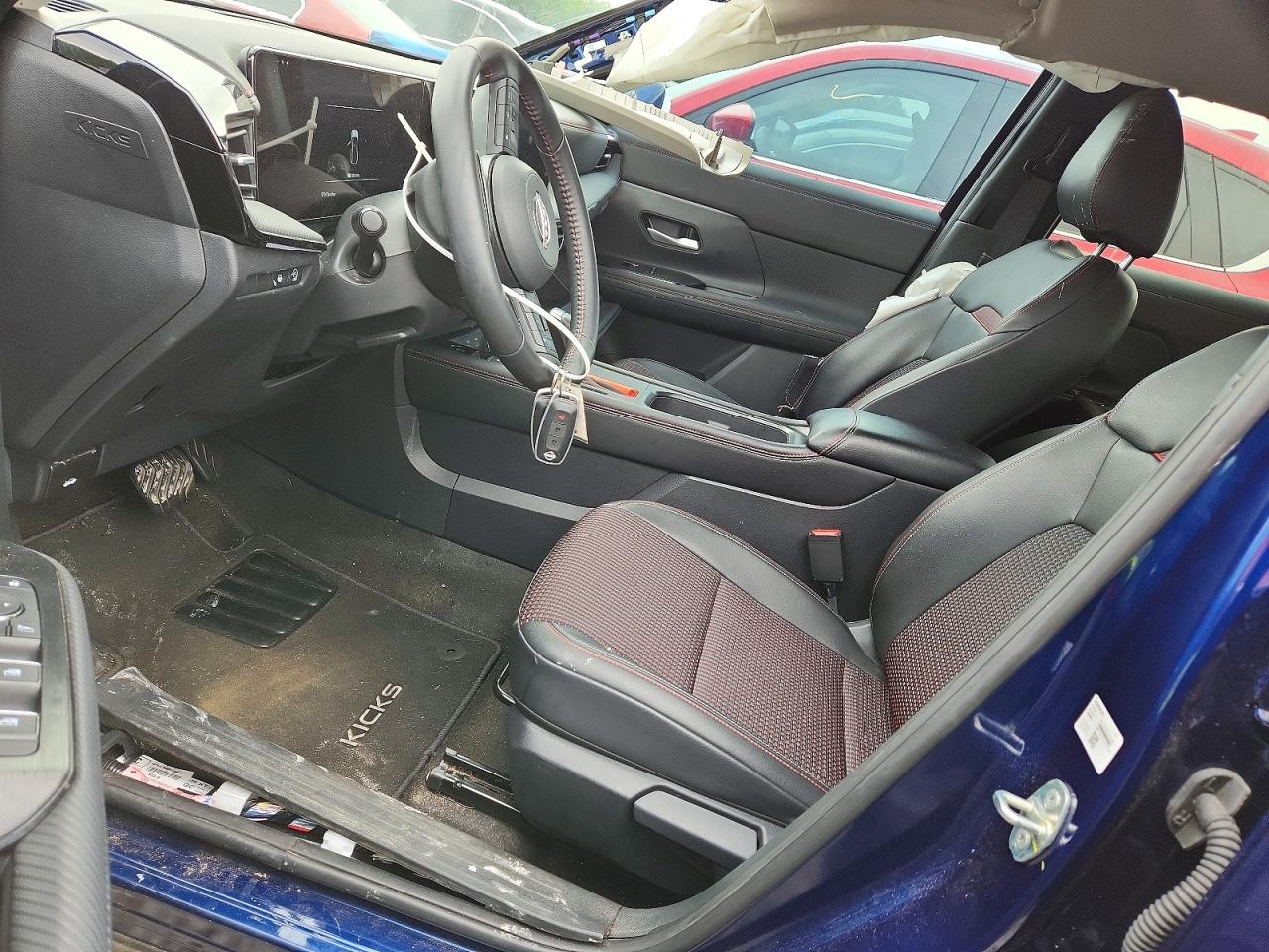 2025 Nissan Kicks Sr Blue vin: 3N8AP6DA1SL401573