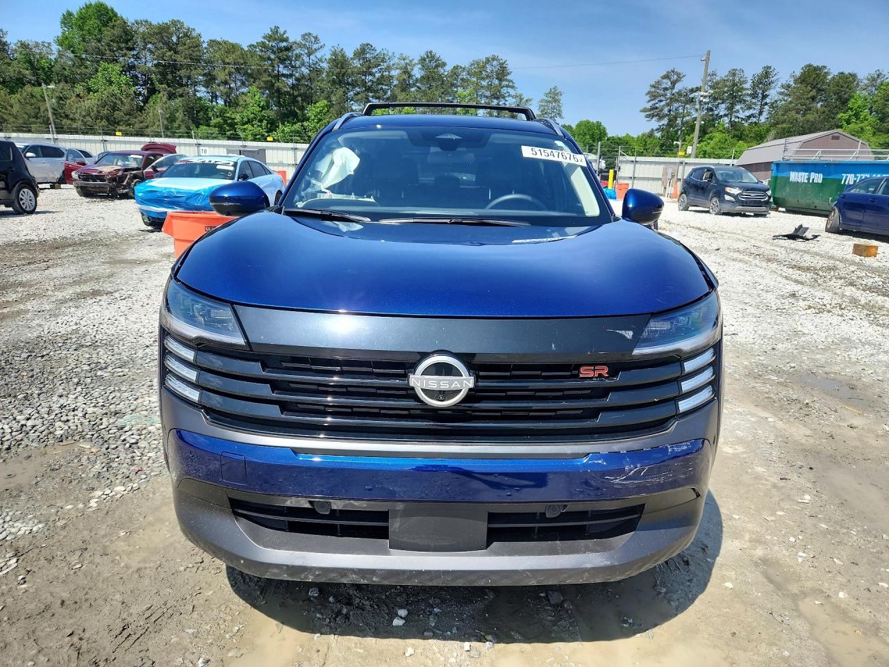 2025 Nissan Kicks Sr Blue vin: 3N8AP6DA1SL401573
