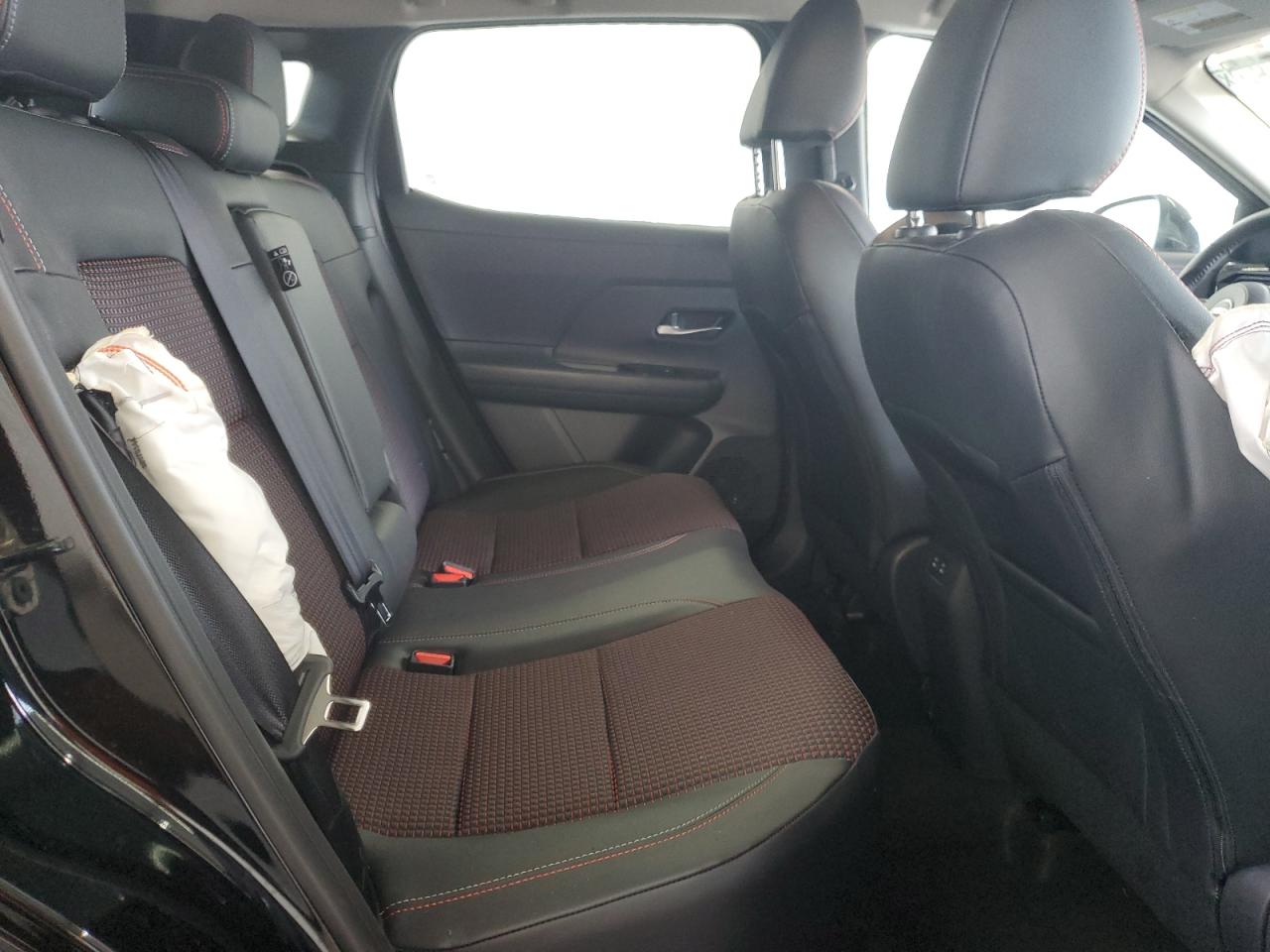2026 Nissan Kicks Sr Black vin: 3N8AP6DA3TL370361 Damage: Rr Seat Air Bag, Deployed, Replacement Required