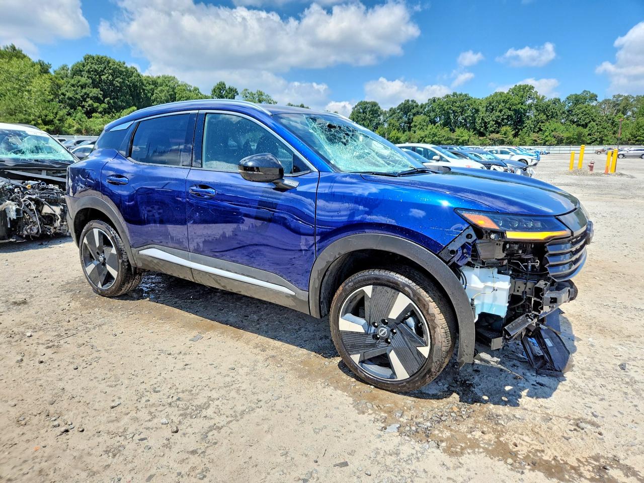 2026 Nissan Kicks Sr Blue vin: 3N8AP6DA8TL391383