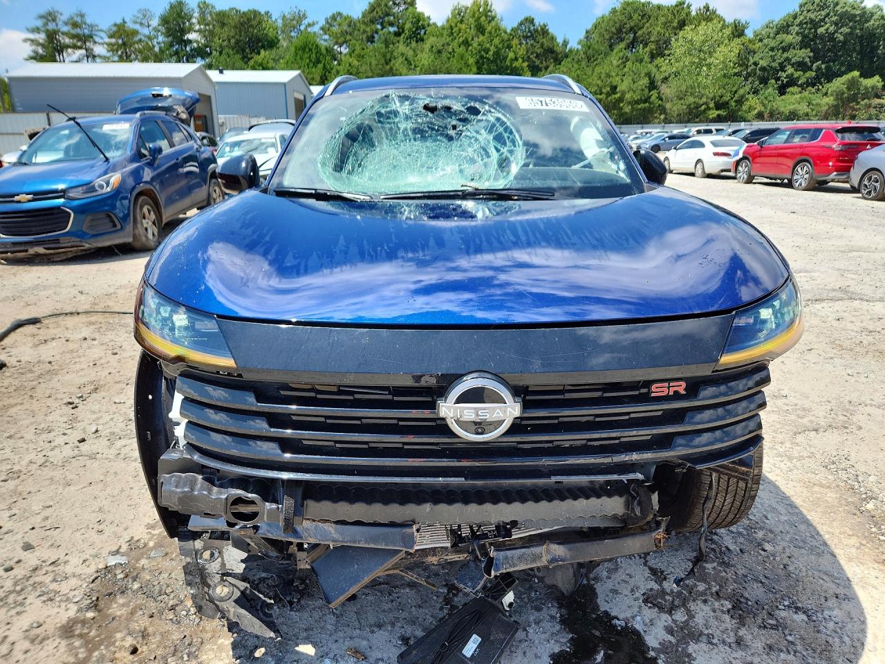 2026 Nissan Kicks Sr Blue vin: 3N8AP6DA8TL391383