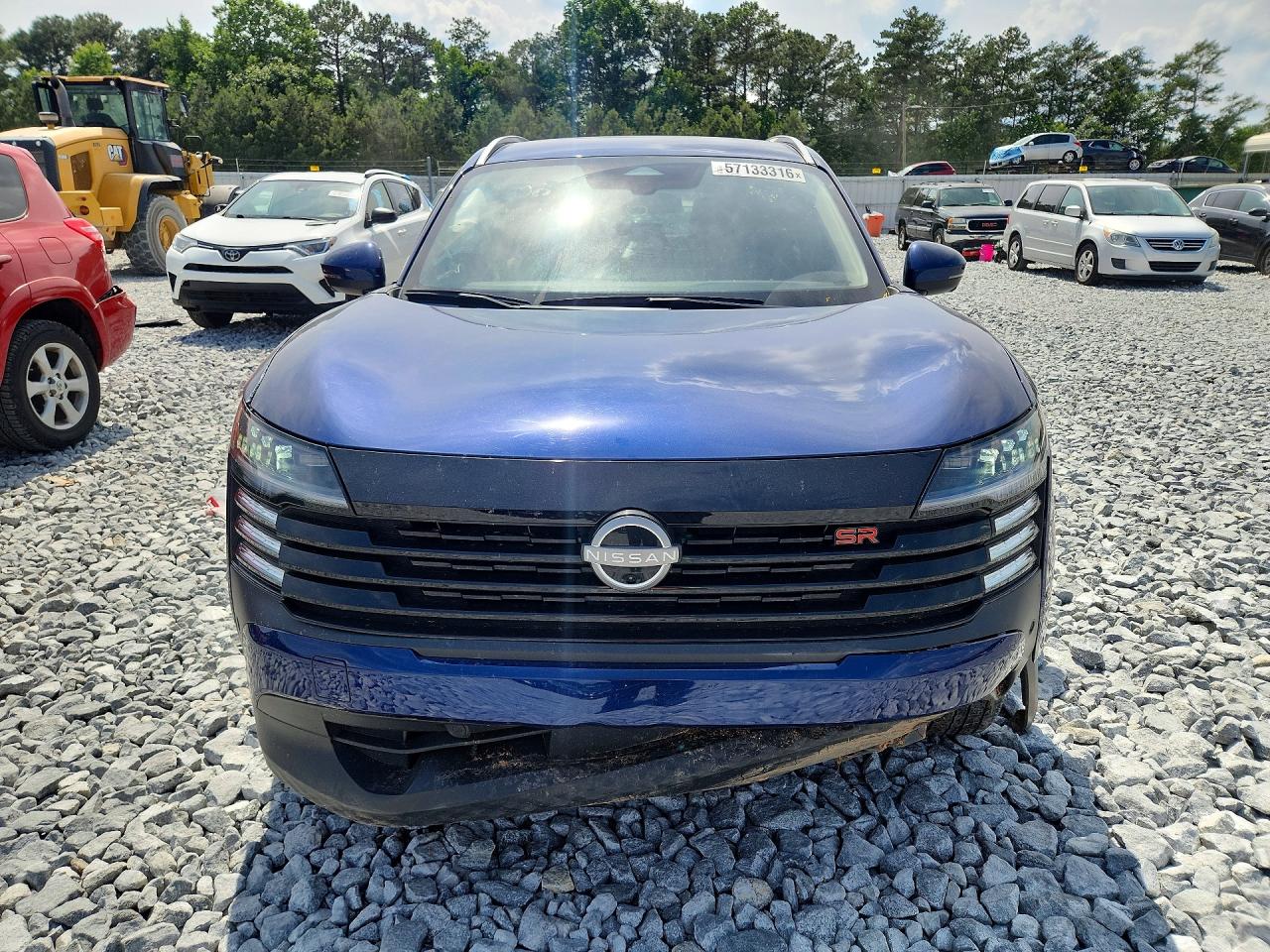 2025 Nissan Kicks Sr Синий vin: 3N8AP6DAXSL376611