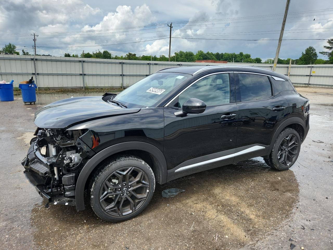 2026 Nissan Kicks Sr Black vin: 3N8AP6DAXTL376058 Damage: Hood, Dent(S) W/ Paint Dmg, 3 To 4 Inches
