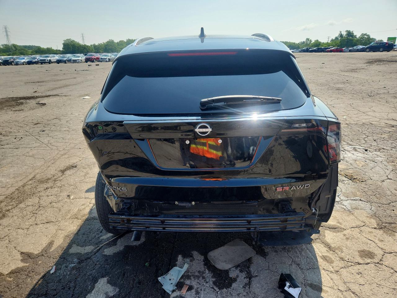 2025 Nissan Kicks Sr Black vin: 3N8AP6DB0SL317866