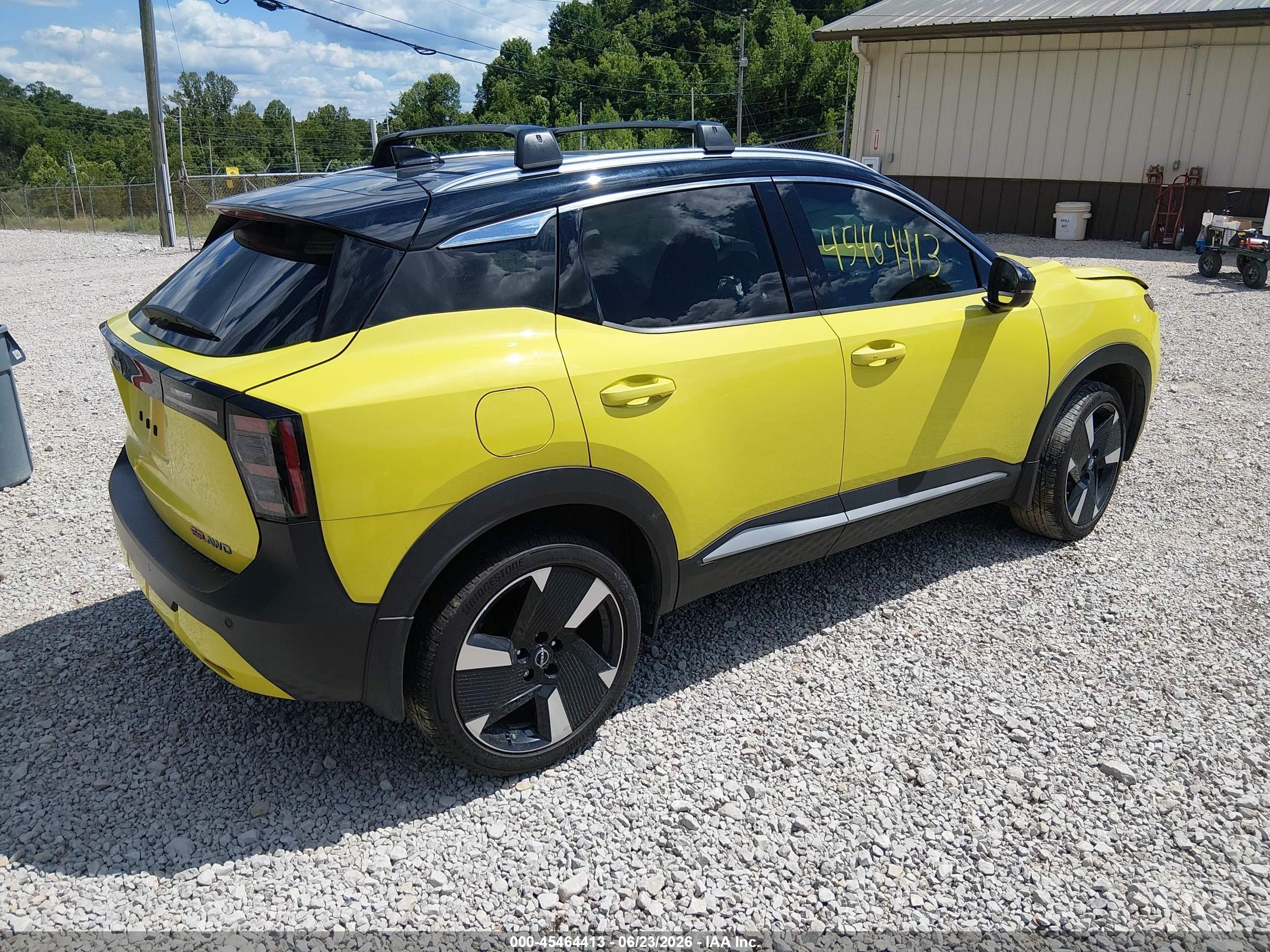 2025 Nissan Kicks Sr Intelligent Awd Желтый vin: 3N8AP6DB0SL323392