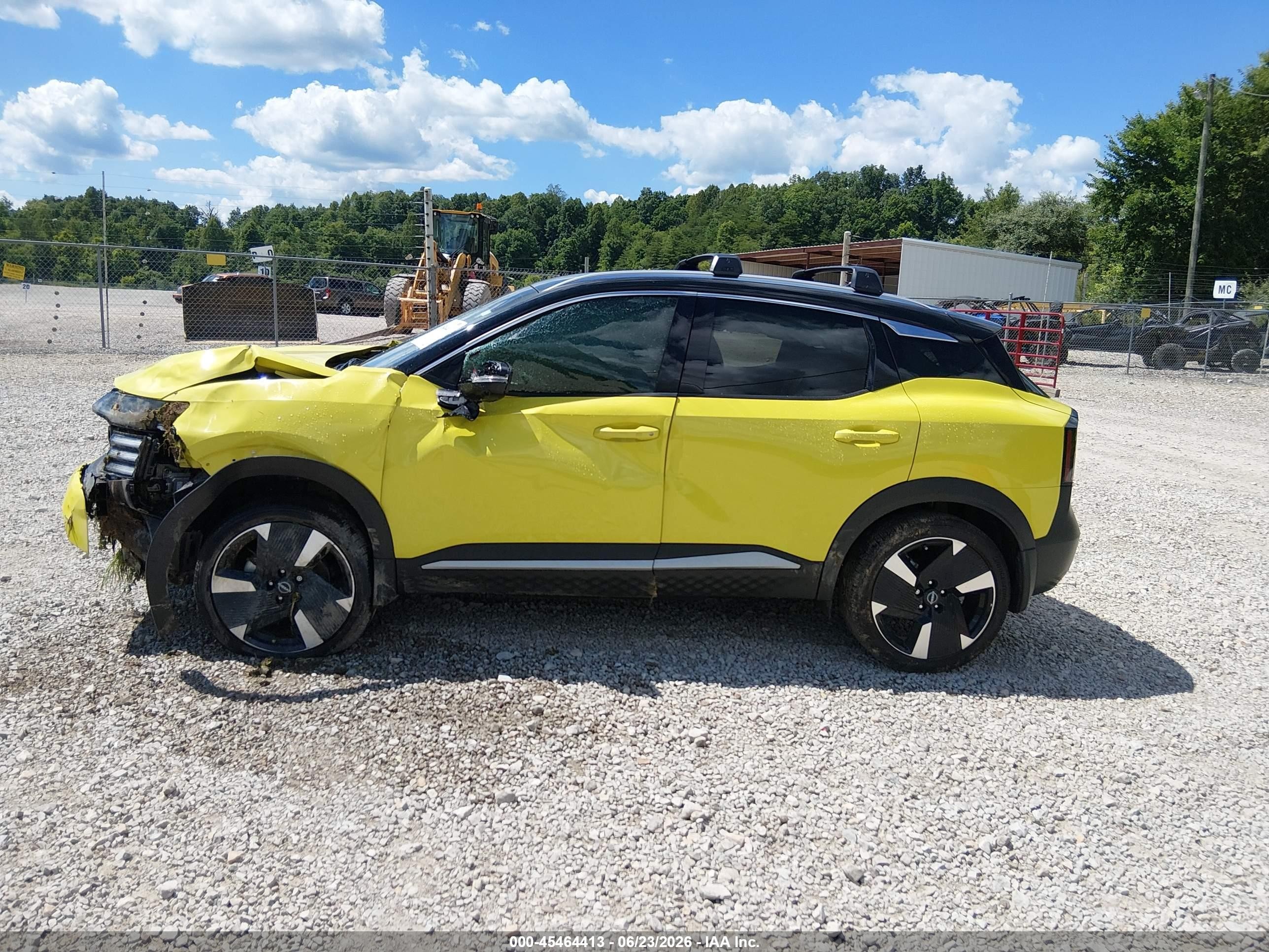 2025 Nissan Kicks Sr Intelligent Awd Желтый vin: 3N8AP6DB0SL323392