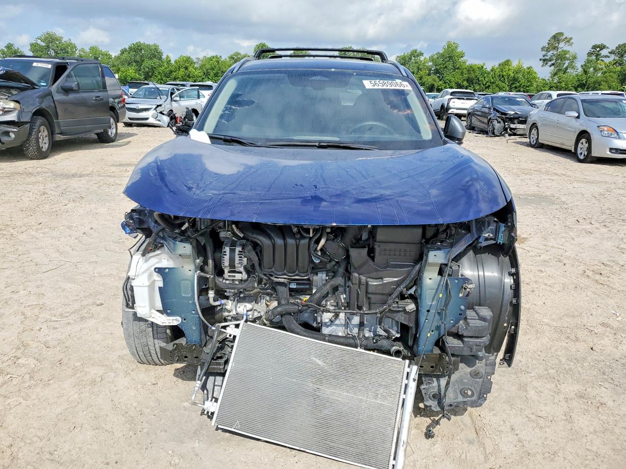 2025 Nissan Kicks Sr Blue vin: 3N8AP6DB4SL351003
