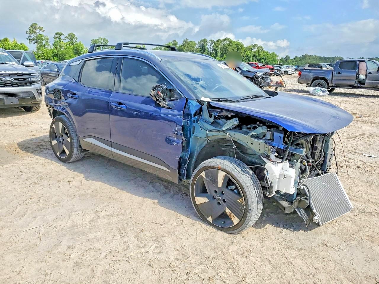 2025 Nissan Kicks Sr Blue vin: 3N8AP6DB4SL351003