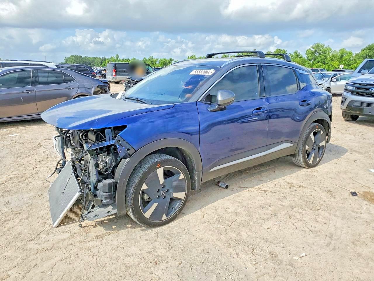 2025 Nissan Kicks Sr Blue vin: 3N8AP6DB4SL351003