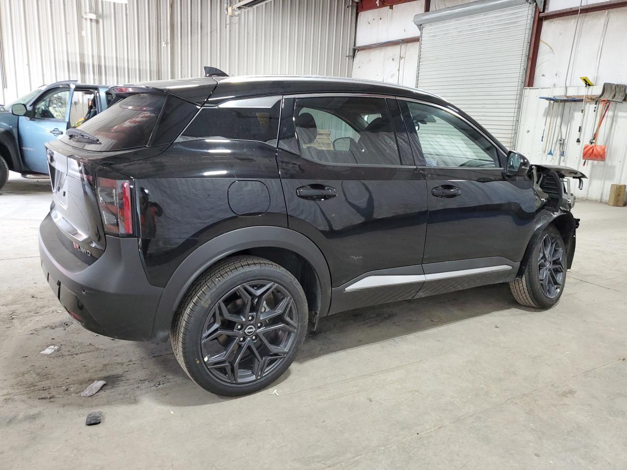 2026 Nissan Kicks Sr Black vin: 3N8AP6DBXTL387408 Damage: Right Rear Door, Heavy Scratch, 3 To 4 Inches