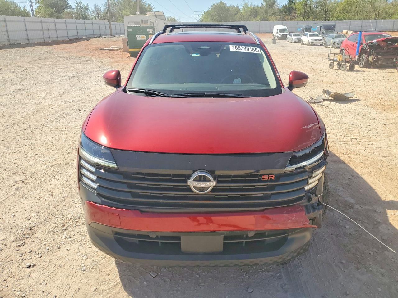 2025 Nissan Kicks Sr Red vin: 3N8AP6DC3SL408283